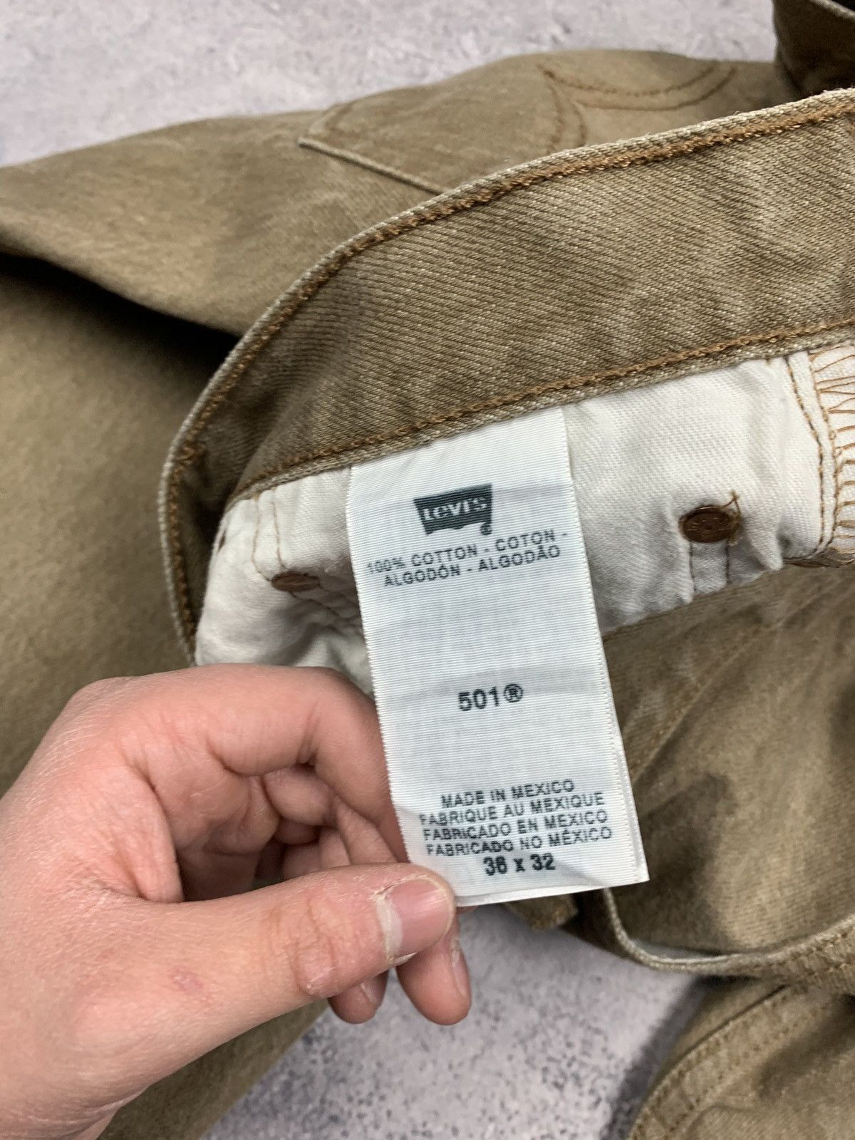 Levi's Levi’s 501 XX Avant Garde Opium Jeans Men’s Size 36x32 Y2K Size US 36 / EU 52 - 10 Thumbnail