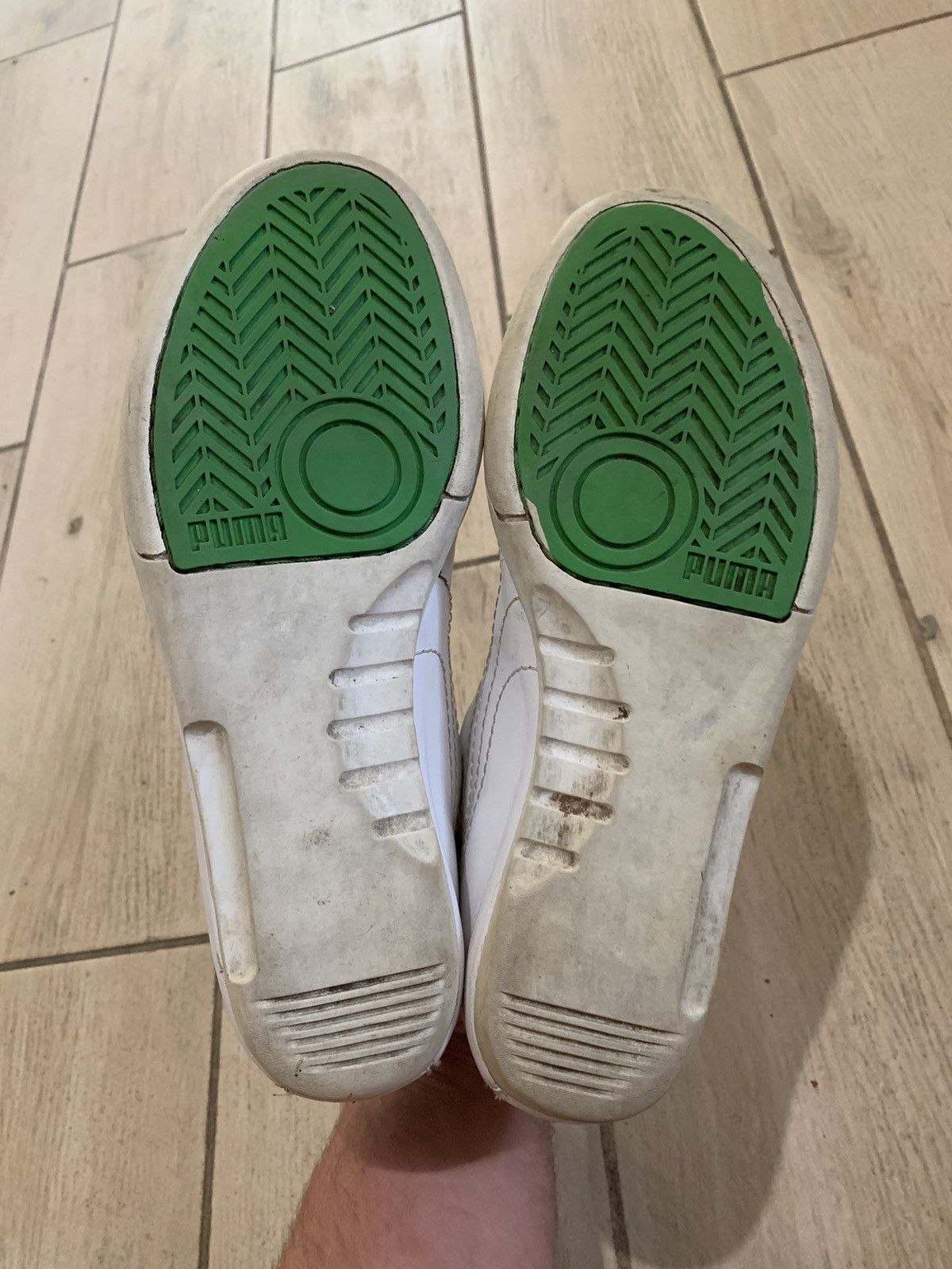 Japanese Brand × Puma × Vintage Puma Vintage Leather Shoes Japanese Style Size US 9 / EU 42 - 6 Thumbnail