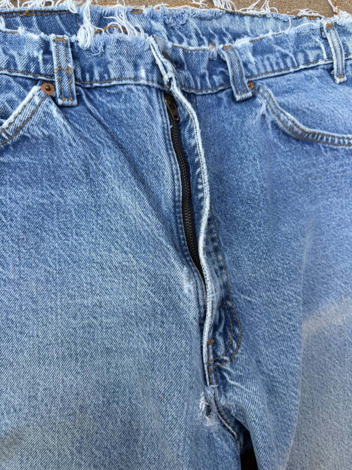 Levi's Vintage 90’s Levi’s 517 Red Tab Bootcut Flare Jeans 35x29 Size US 35 - 5 Thumbnail