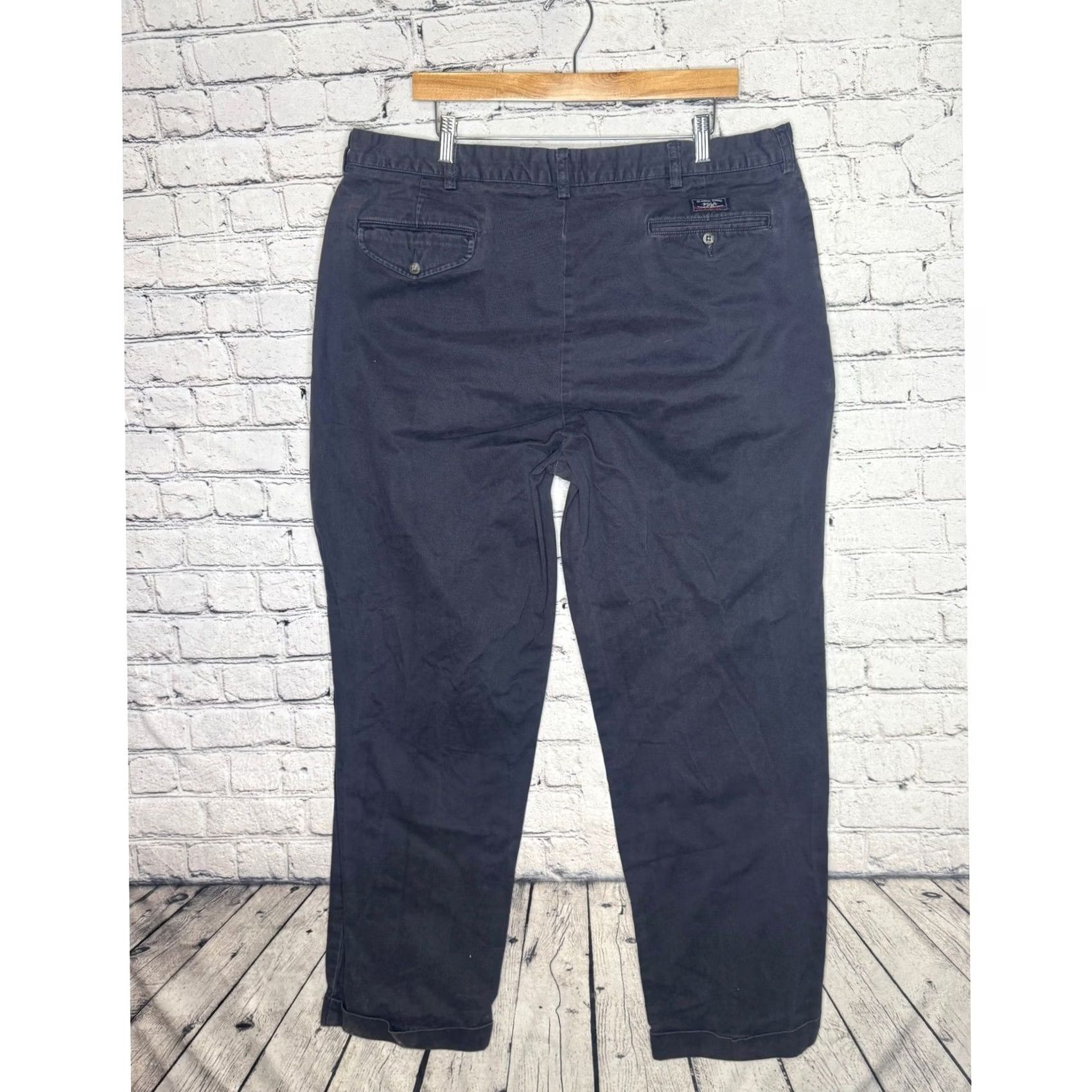 Polo Ralph Lauren Polo Ralph Lauren Mens Chino Hammond Pants Dark Gray 40x32 Size US L / EU 52-54 / 3 - 4 Thumbnail