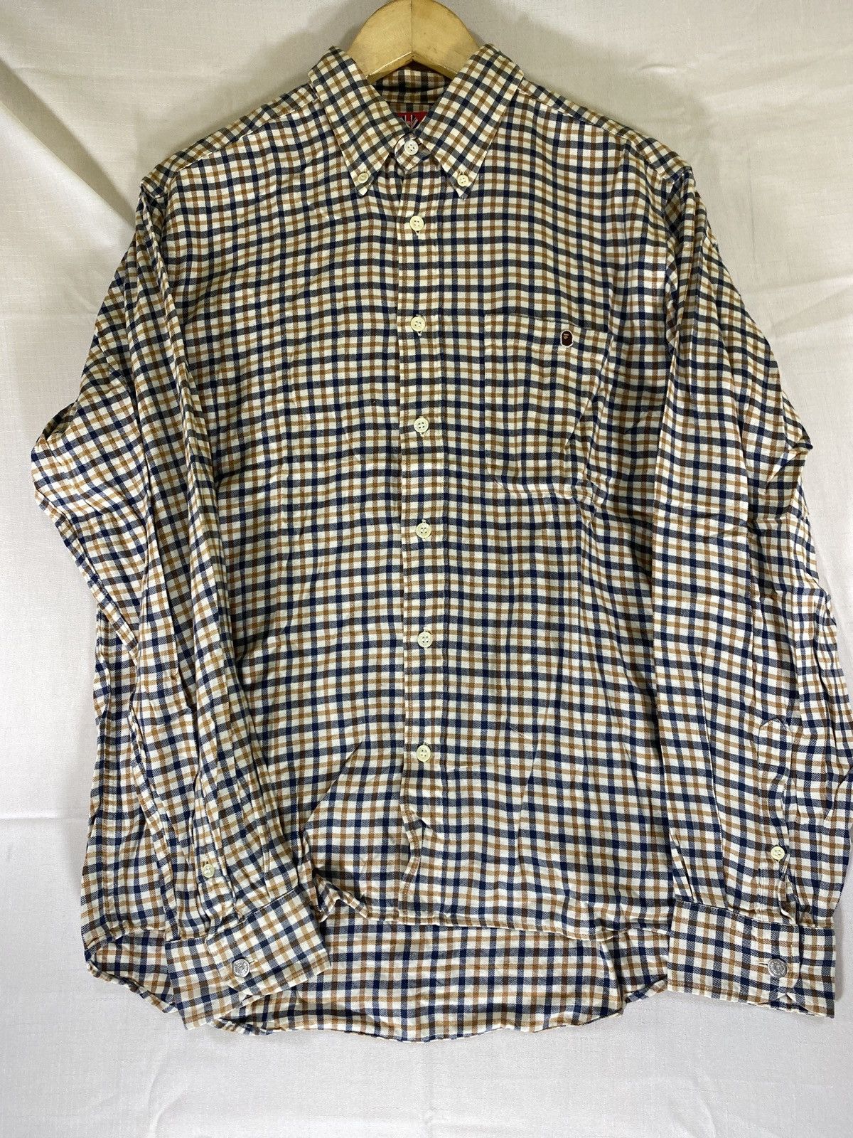 Bape aquascutum shirt Size US M / EU 48-50 / 2 - 1 Thumbnail