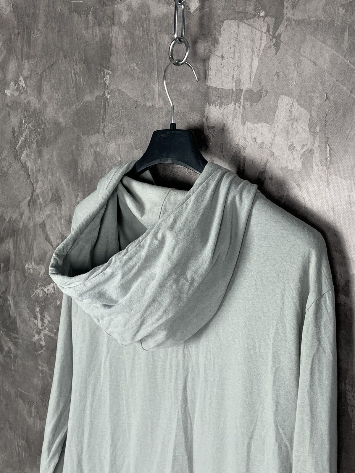 Allsaints × Japanese Brand Allsaints Black Japanese Style Y2K Zip Up Hoodie Blank Size M / US 6-8 / IT 42-44 - 9 Thumbnail