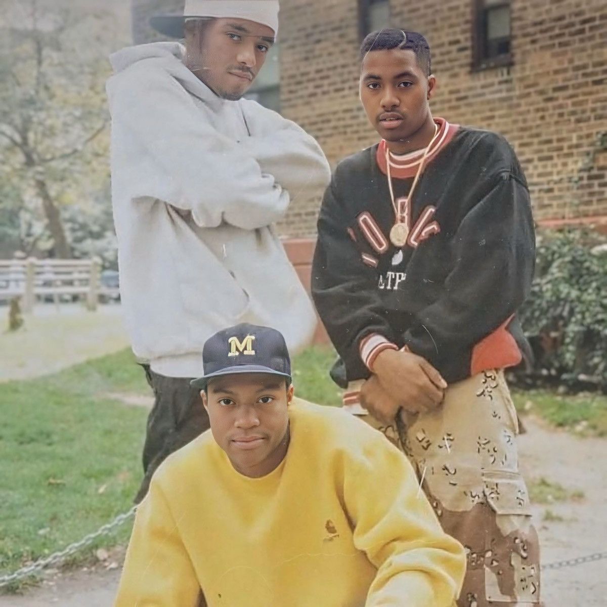Nike × Vintage Nike Force Sweatshirt **Style Worn By Nas** Vintage Vtg 90s Size US L / EU 52-54 / 3 - 8 Thumbnail