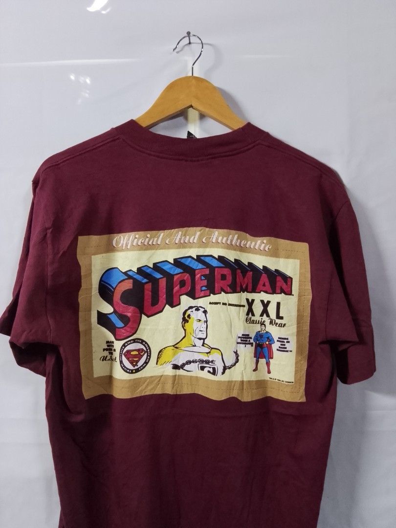 Vintage Vintage 90s Superman Tee Size US L / EU 52-54 / 3 - 2 Thumbnail