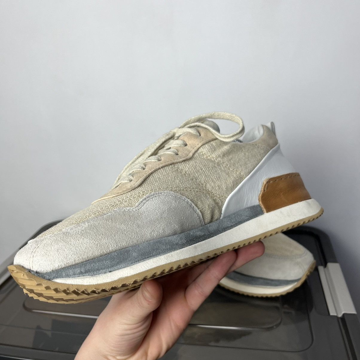 A.S.98 A.S.98 Burke Lux Italian Sneakers Handcrafted Retro Runner Size US 9 / EU 42 - 4 Thumbnail