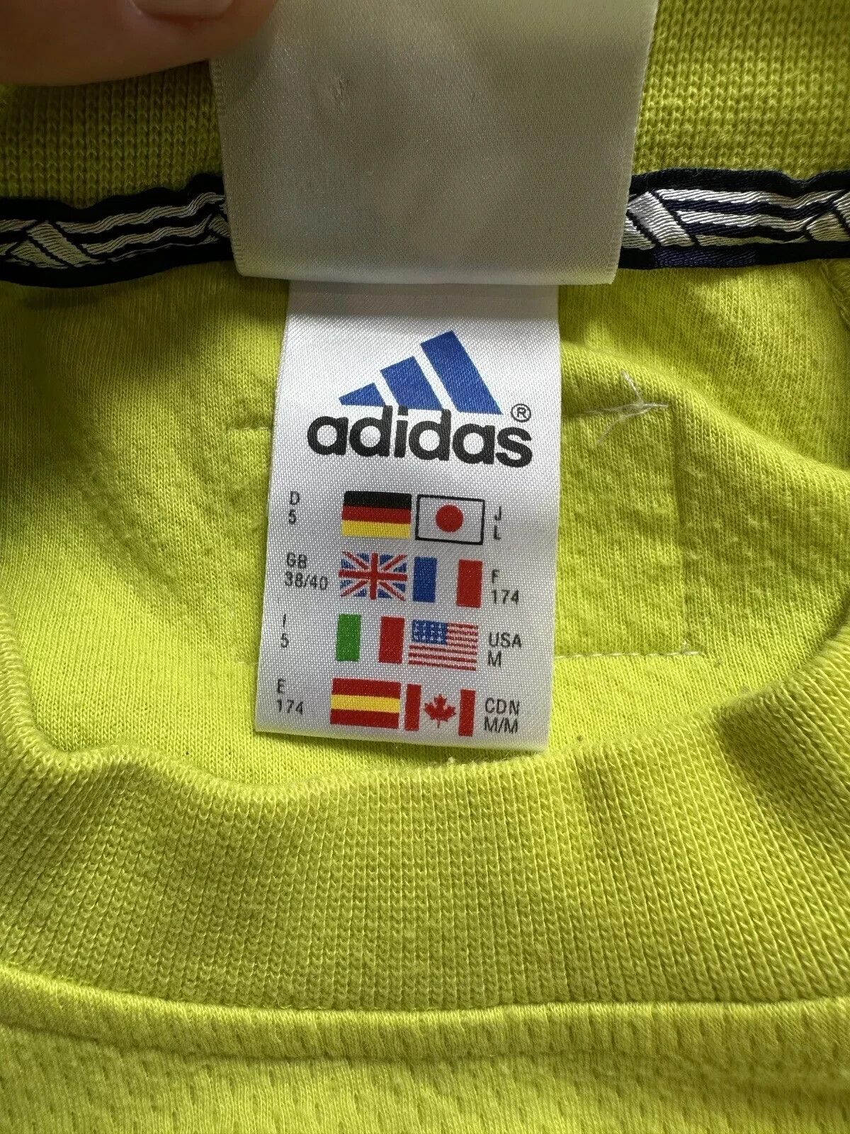 Adidas Vintage 2000s ADIDAS SWEATSHIRT Y2K MENS PULLOVER Logo Size US M / EU 48-50 / 2 - 11 Thumbnail