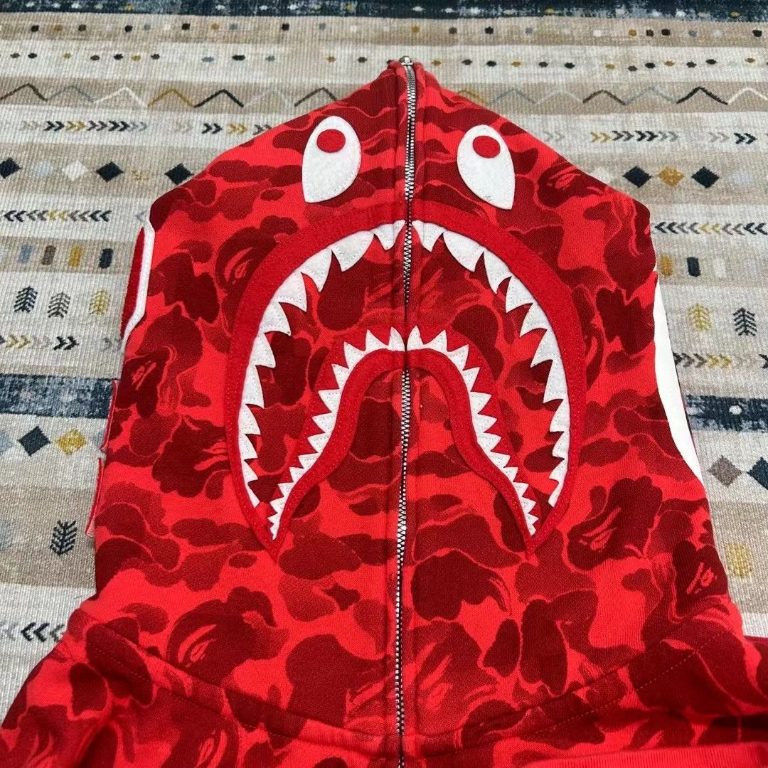Bape BAPE CAMO SHARK FULL ZIP HOODIE Size US XL / EU 56 / 4 - 2 Thumbnail