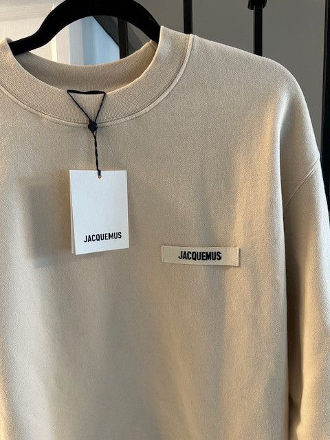 Jacquemus JACQUEMUS GROS GRAIN CREWNECK Size US XL / EU 56 / 4 - 3 Thumbnail