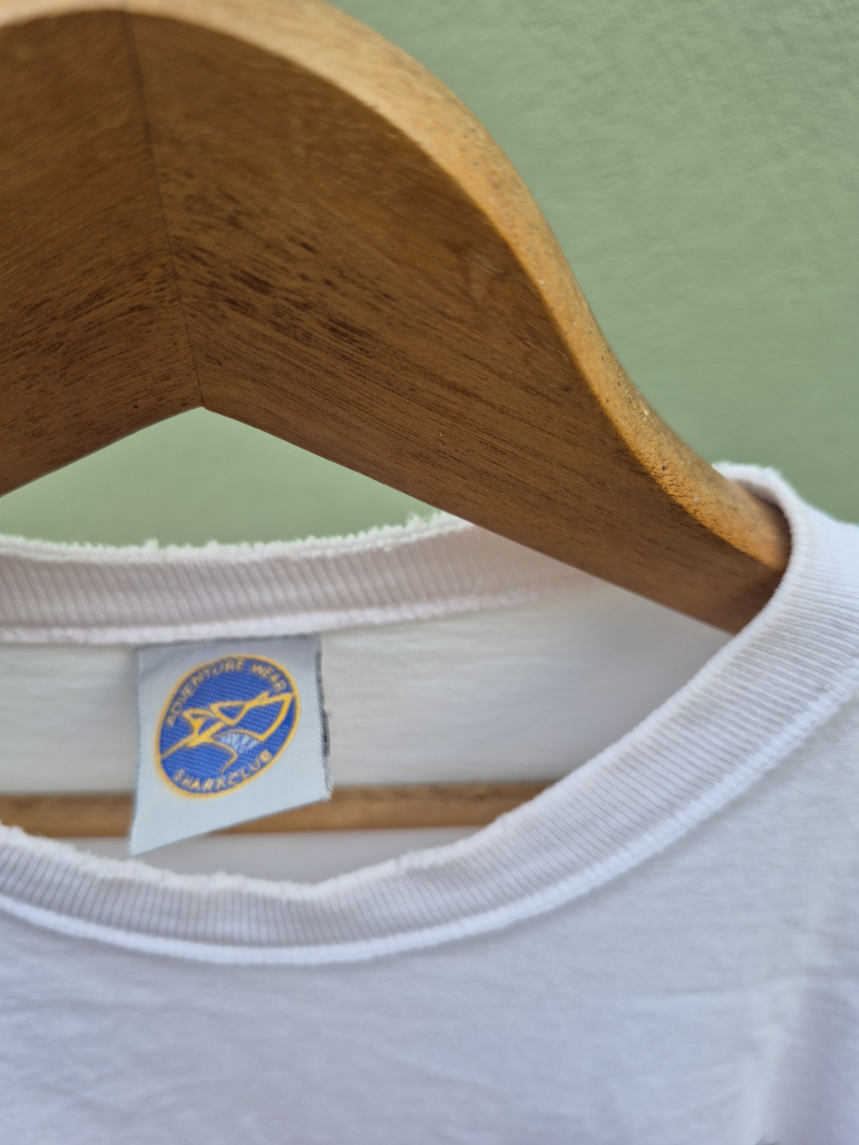 Vintage 🔥Vintage 90s Shark Club Surf Skate Tees Size US M / EU 48-50 / 2 - 11 Thumbnail