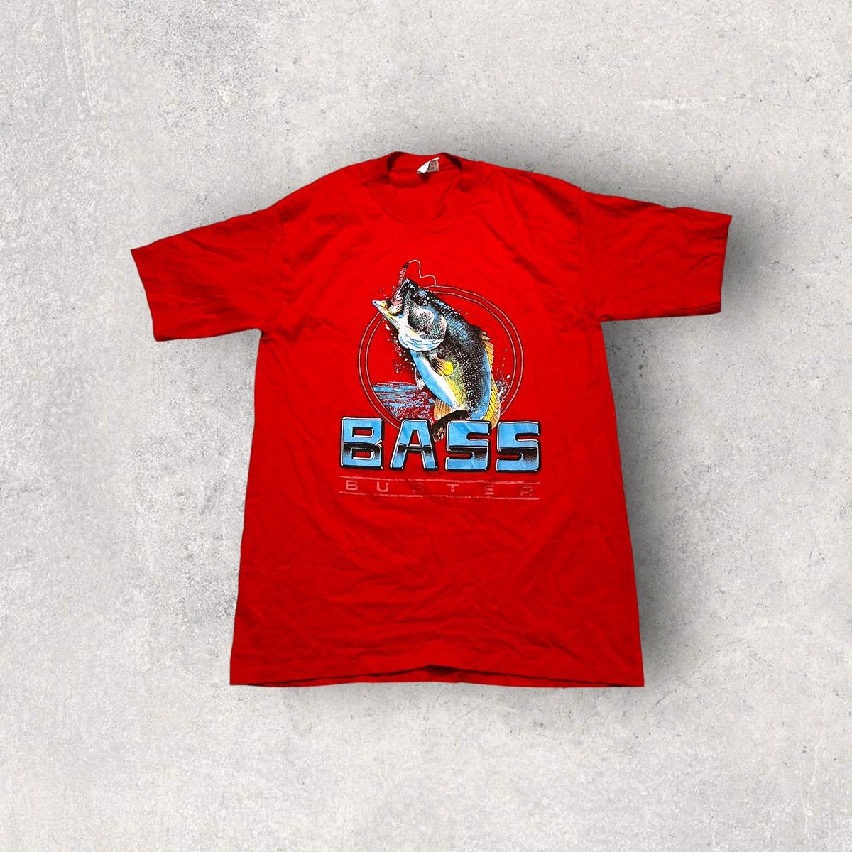 Vintage Vintage Bass tee Size US L / EU 52-54 / 3 - 1 Thumbnail
