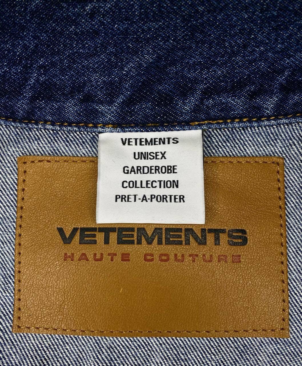 Vetements Vetements Denim Jacket Flame Size US XS / EU 42 / 0 - 5 Thumbnail