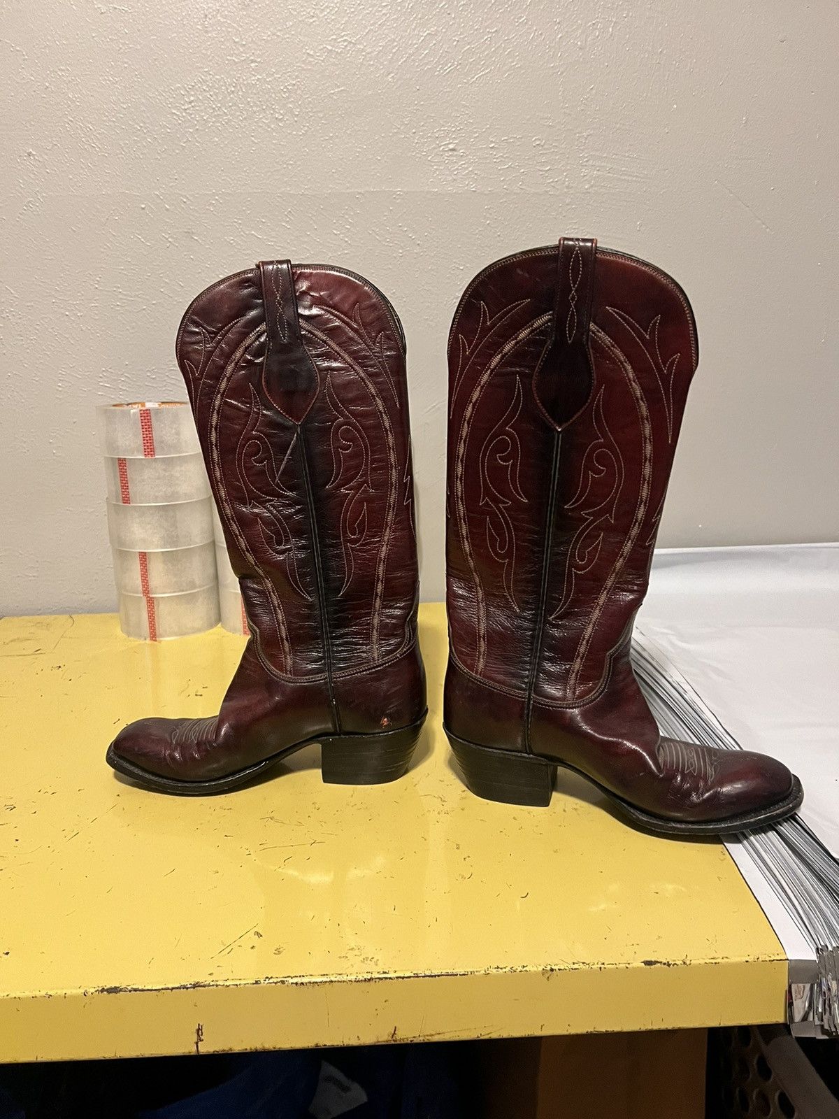 Lucchese Lucchese Cowboy Boots sz 4C Size US 4 / IT 34 - 4 Thumbnail