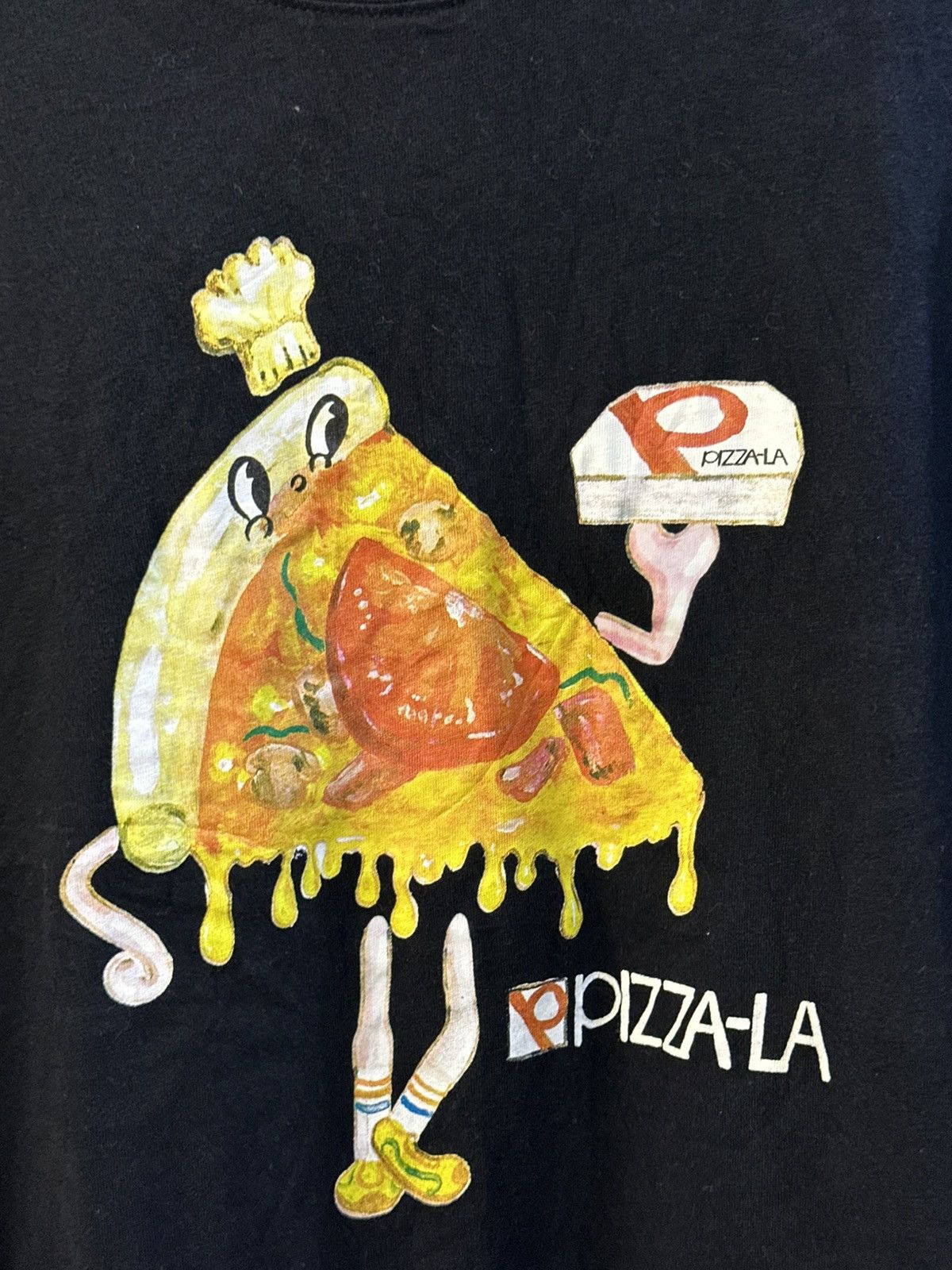 Maison MIHARA YASUHIRO AW21 Miharayasuhiro x Gu Pizza Tee Size US XL / EU 56 / 4 - 4 Thumbnail