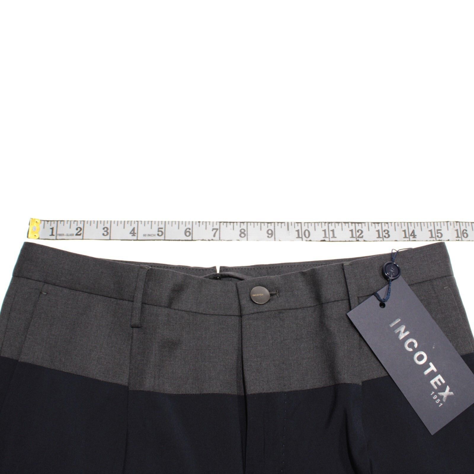Incotex INCOTEX New with tags Dress Pants Size 30 US In Blue Size US 30 / EU 46 - 5 Thumbnail