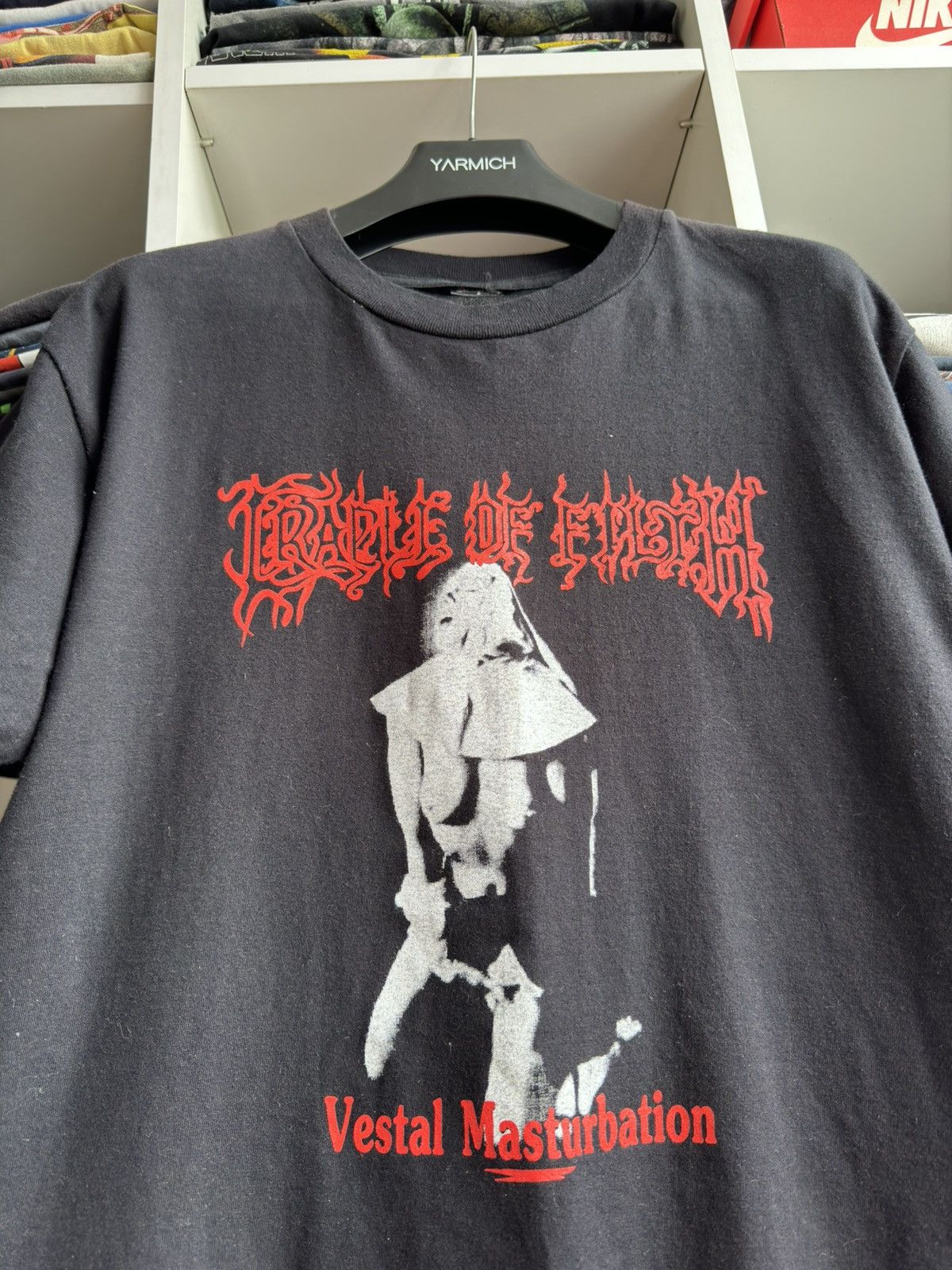 Band Tees × Rock T Shirt × Vintage Vintage 2004 Cradle Of Filth 