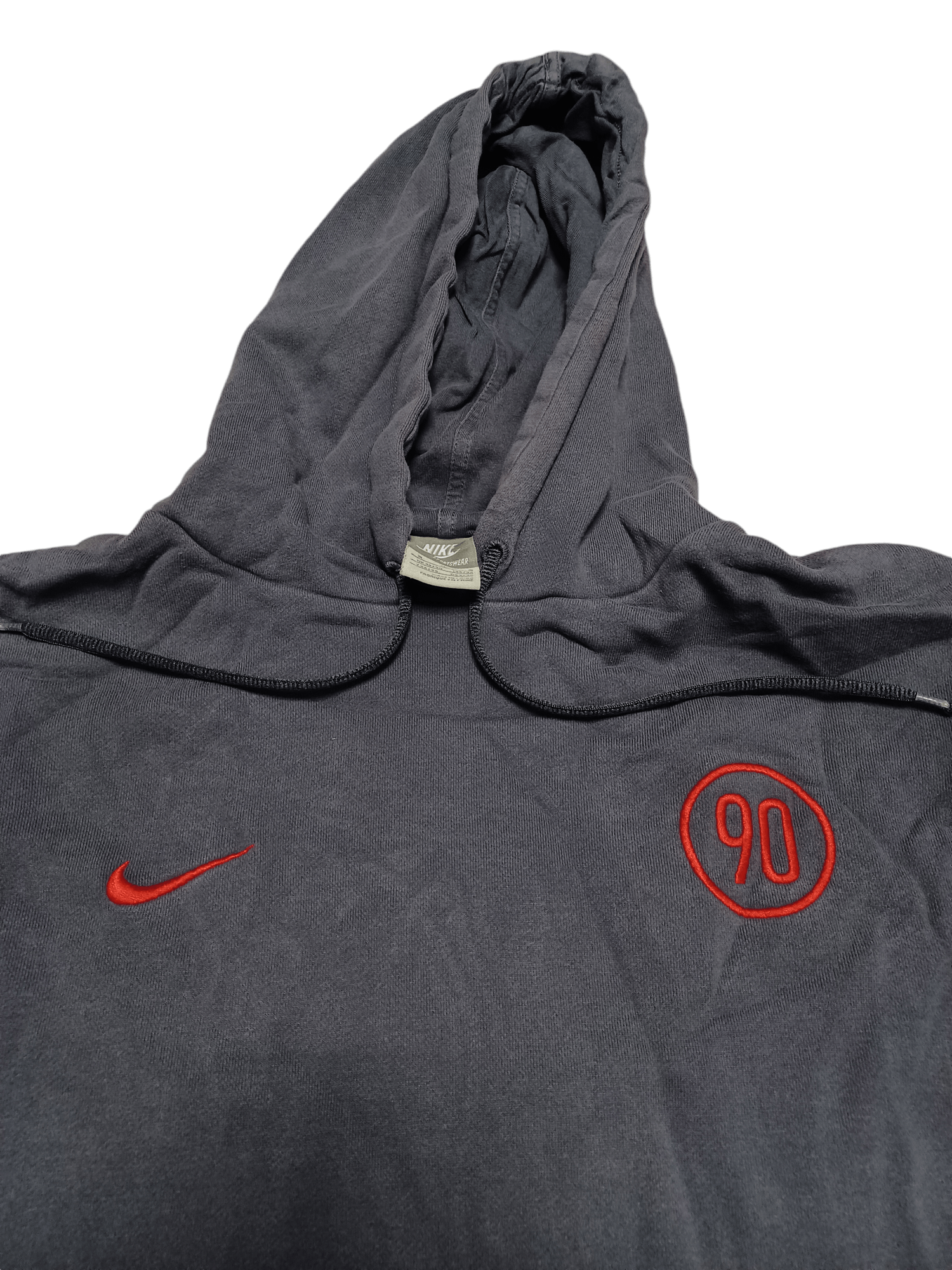 Nike NIKE TOTAL 90 BIGLOGO EMBROIDERED 2009 HOODIE SOCCER FOOT Size US M / EU 48-50 / 2 - 3 Thumbnail