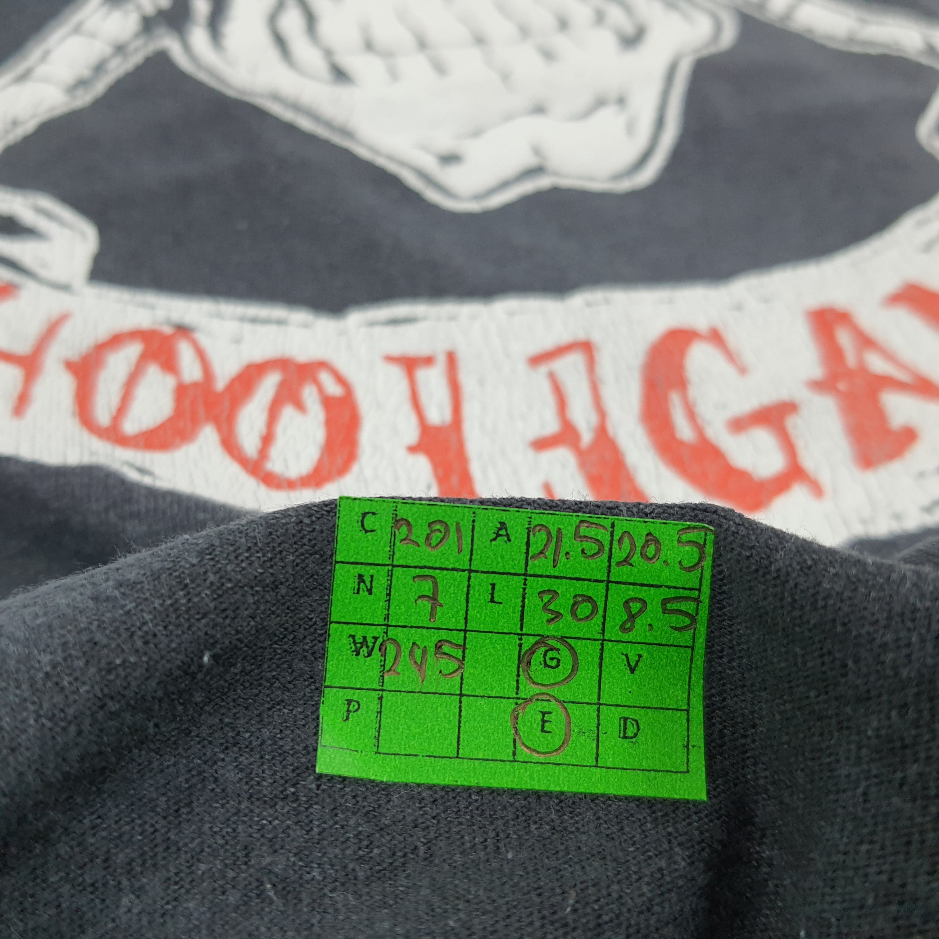 Band Tees × Vintage Vintage Rancid Hooligans American Rock Band Tshirt Size US L / EU 52-54 / 3 - 7 Thumbnail