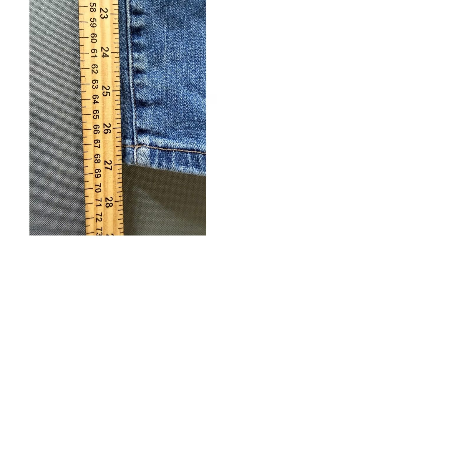 Vintage Judy Blue Skinny Jeans Women Blue High Rise Stretch Denim 29x27 Size 29" - 9 Thumbnail