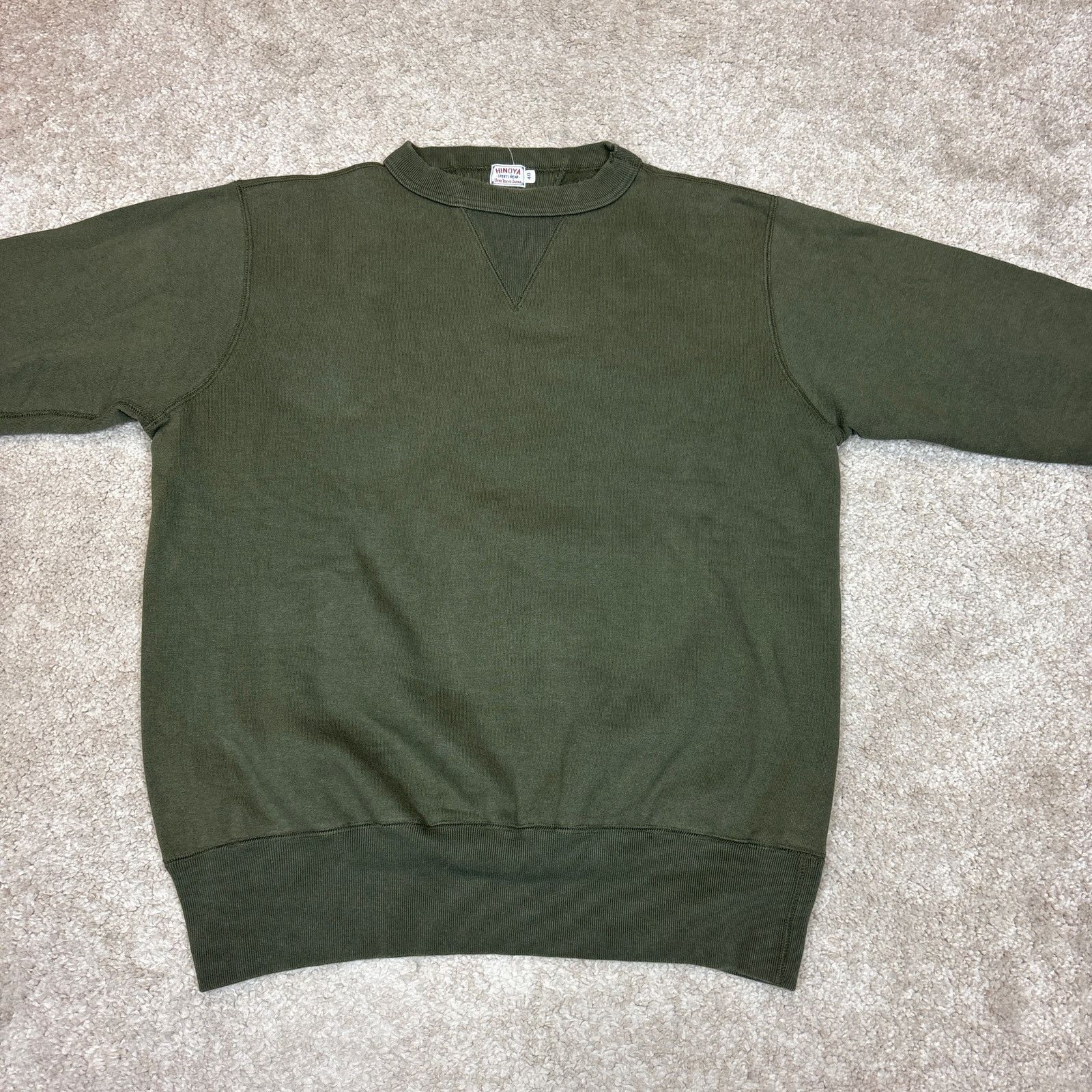Other Vintage Hinoya Sportswear Double V Sweatshirt Men's 40/L Size US L / EU 52-54 / 3 - 2 Thumbnail