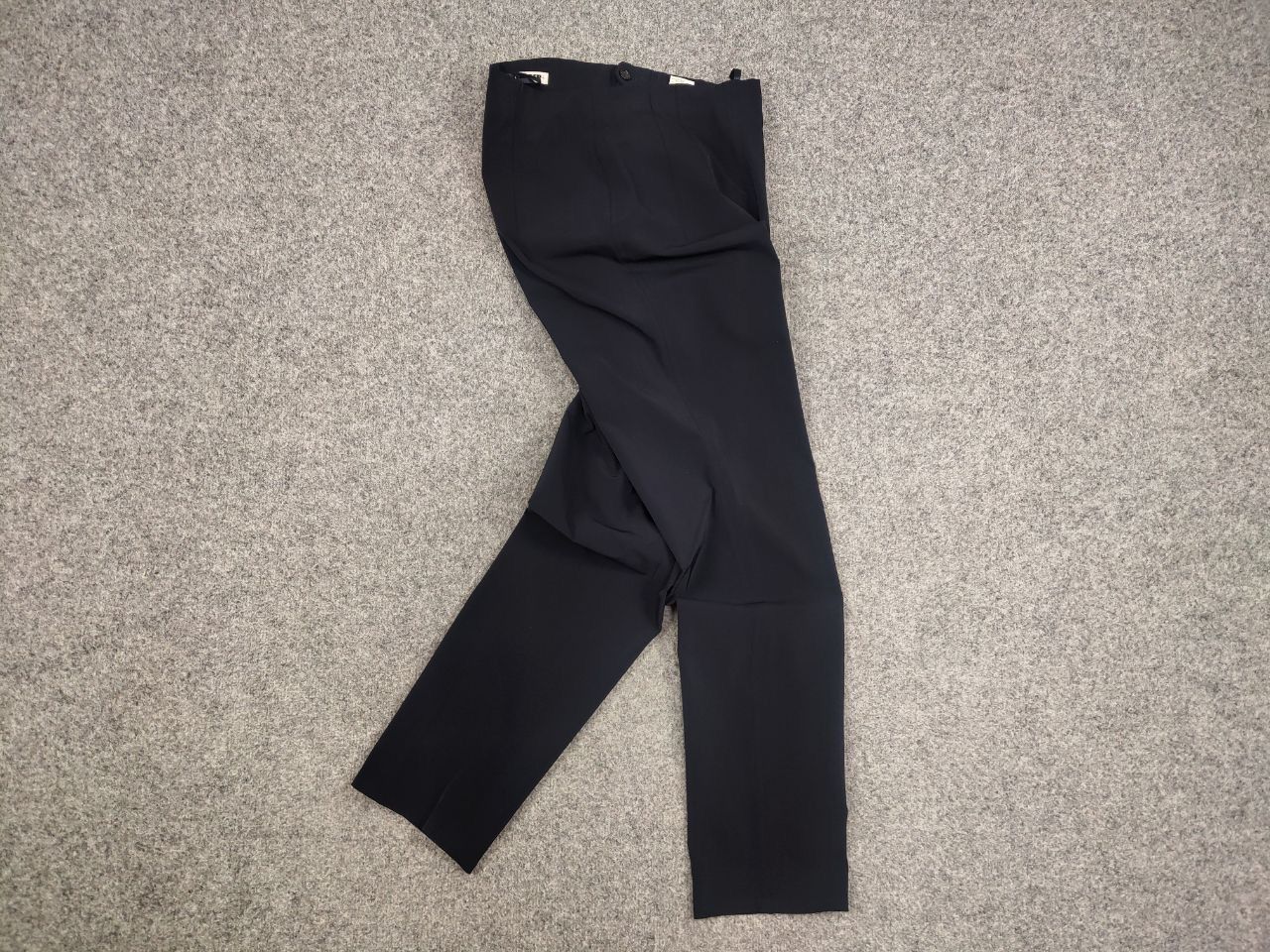 Jil Sander Vintage Jil Sander Woman Polyamide Dark blue ankle Zip Pants Size 40" / US 18 - 10 Thumbnail