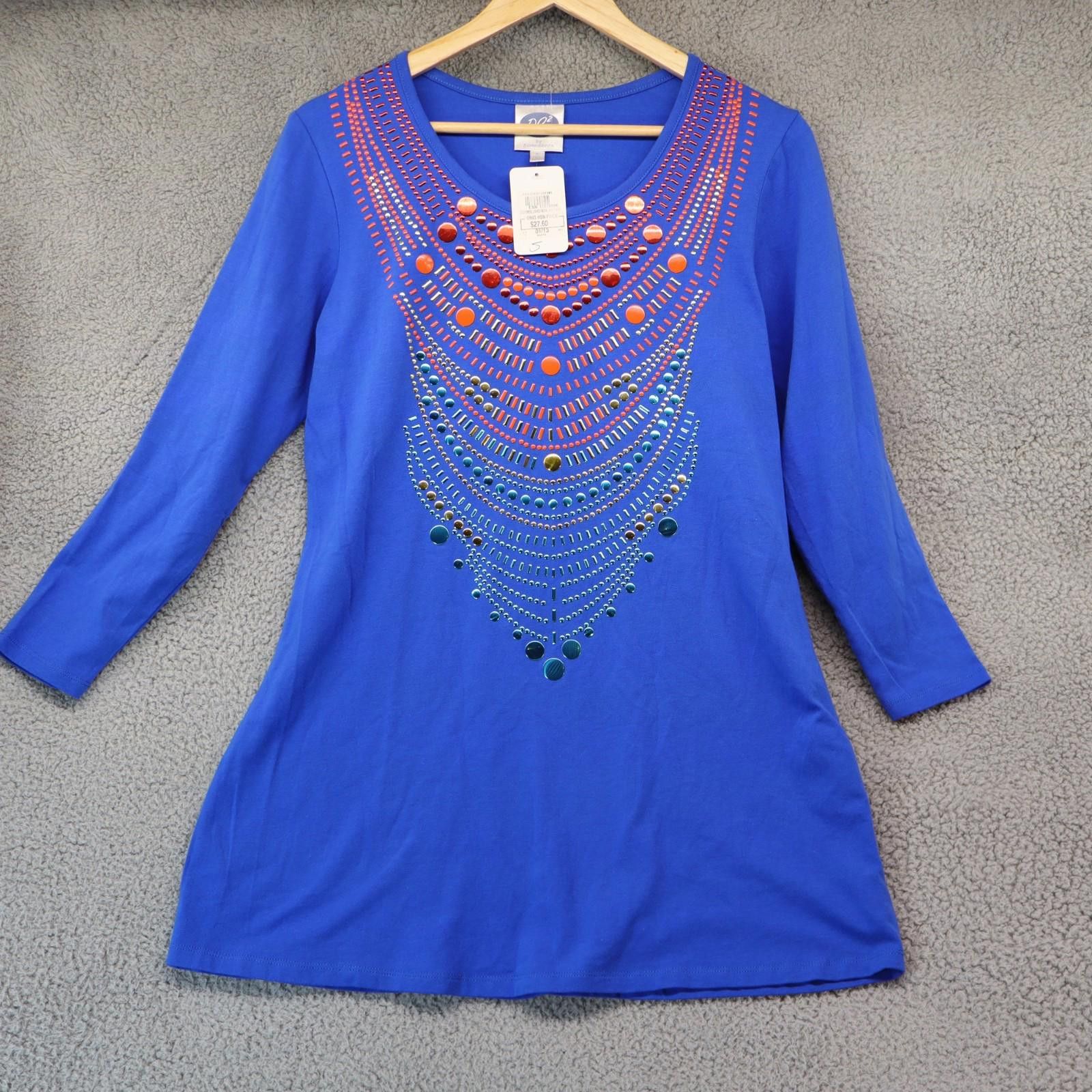 Other Dg2 Diane Gilman Women Small Top New NWT Beads Size S / US 4 / IT 40 - 1 Thumbnail