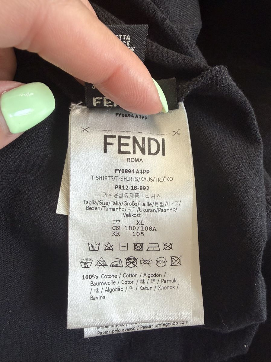 Fendi Fendi Tshirt Size US XL / EU 56 / 4 - 7 Thumbnail