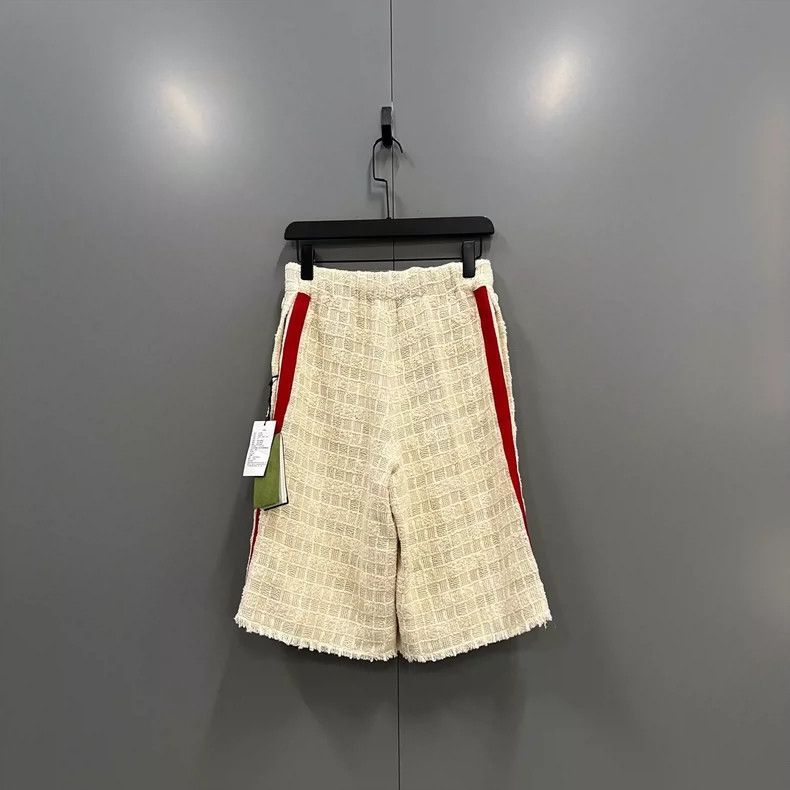 Gucci Gucci Striped contrast print shorts Size US 34 / EU 50 - 2 Thumbnail