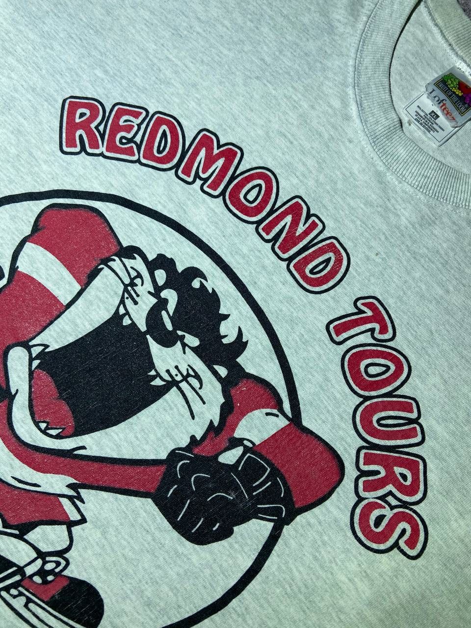 Cartoon Network × Vintage Vintage Redmond Tours 1986 Cartoon T-shirt 90s Movie Size US XL / EU 56 / 4 - 7 Thumbnail