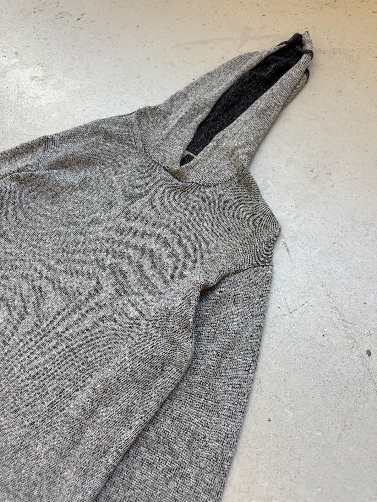Yohji Yamamoto Yohji Yamamoto Pour Homme Grey Hoodie Size US L / EU 52-54 / 3 - 2 Thumbnail