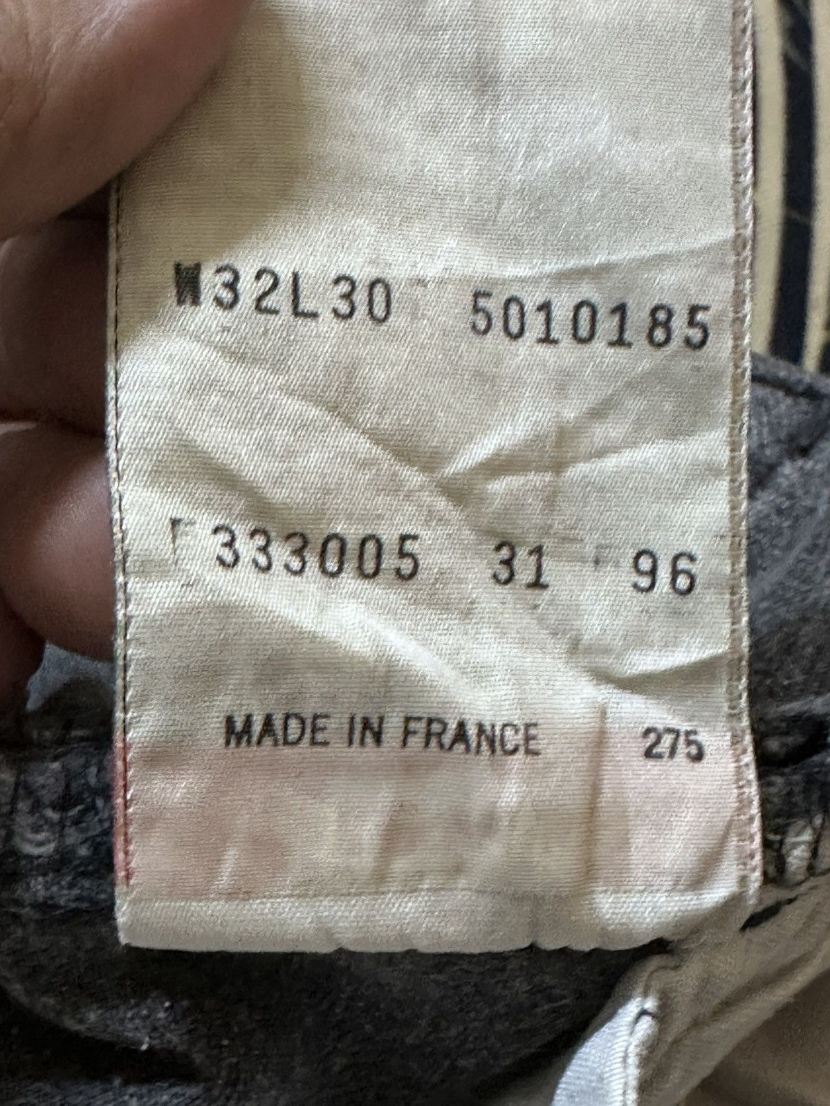 Levi's Vintage Clothing Vintage Levi’s 501 Faded Grunge Whiskers Denim Size US 30 / EU 46 - 10 Thumbnail