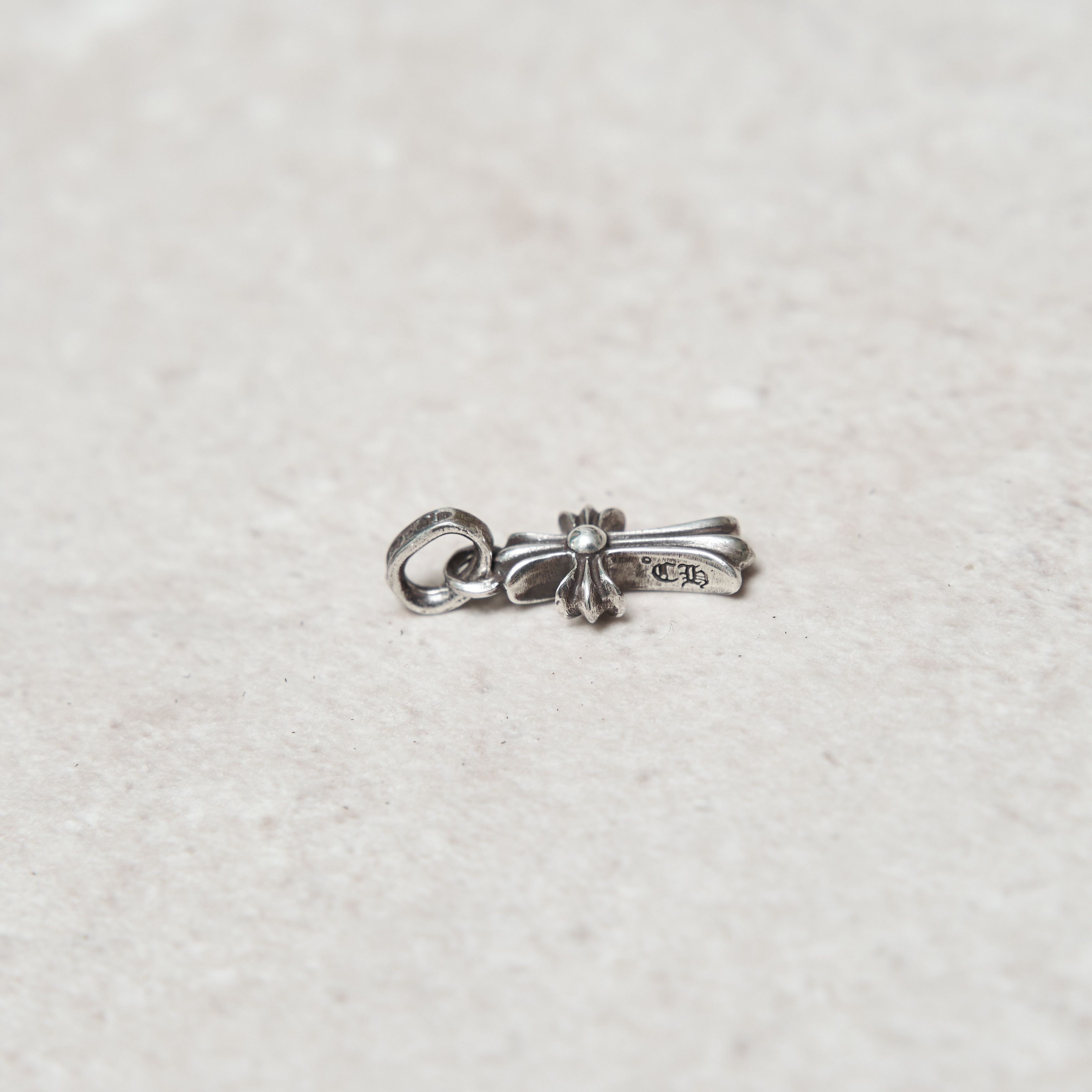 Chrome Hearts CHROME HEARTS Cross Baby Fat Sliver Pendant Diamond Size ONE SIZE - 5 Thumbnail