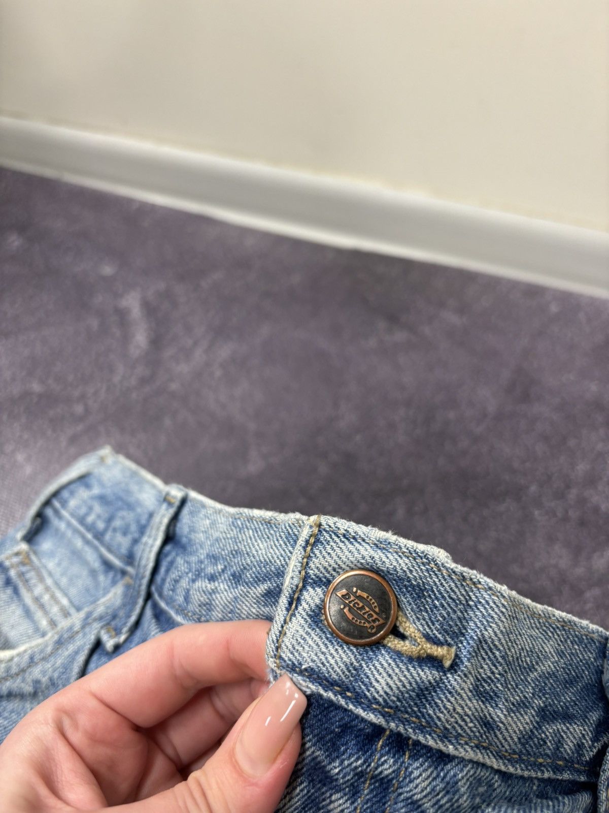 Dickies Vintage Dickies Y2K American Faded Blue Denim Jeans Size US 34 / EU 50 - 13 Thumbnail