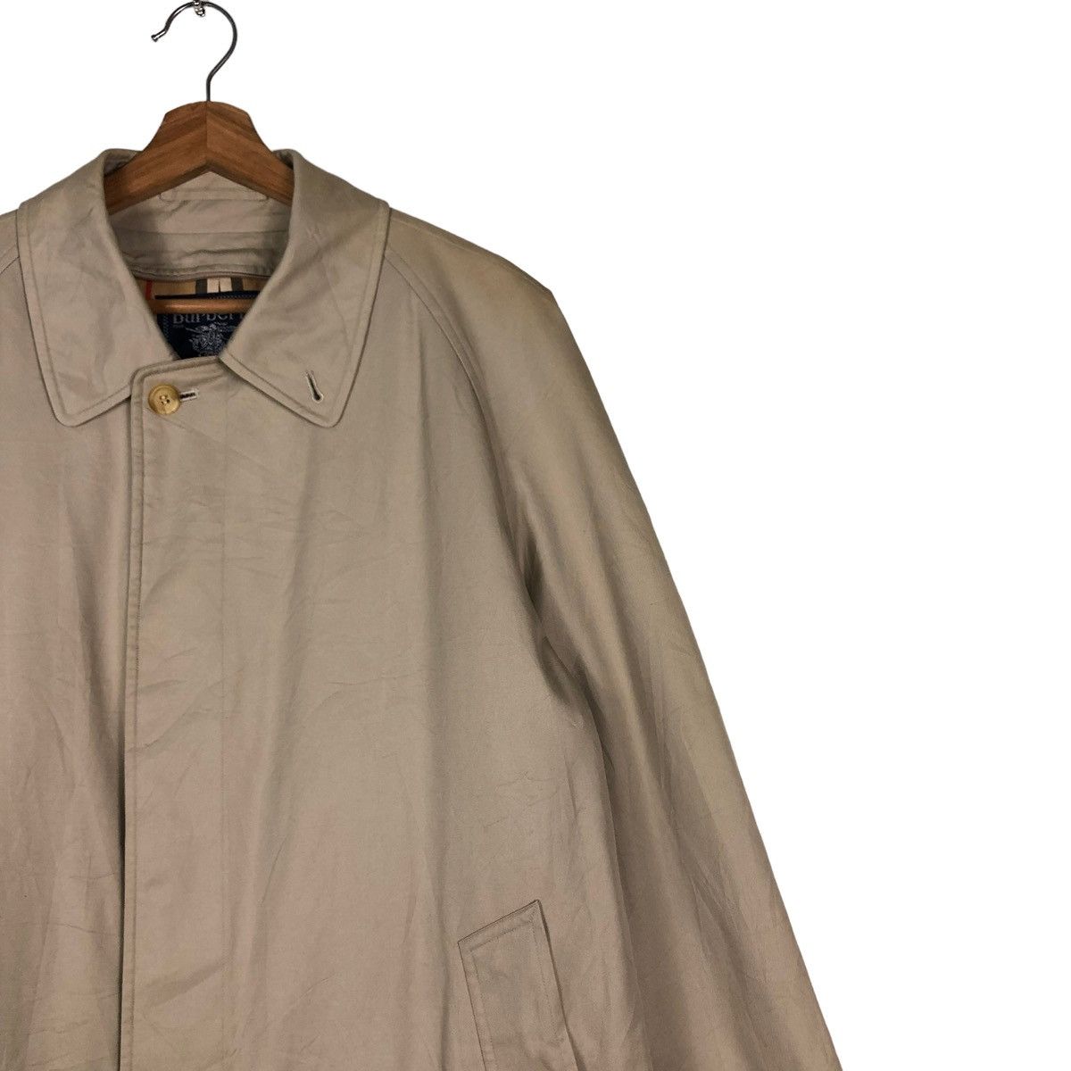 Burberry 🔥VINTAGE BURBERRYS TRENCH COATS LONG JACKET NOVA CHECK Size US M / EU 48-50 / 2 - 8 Thumbnail