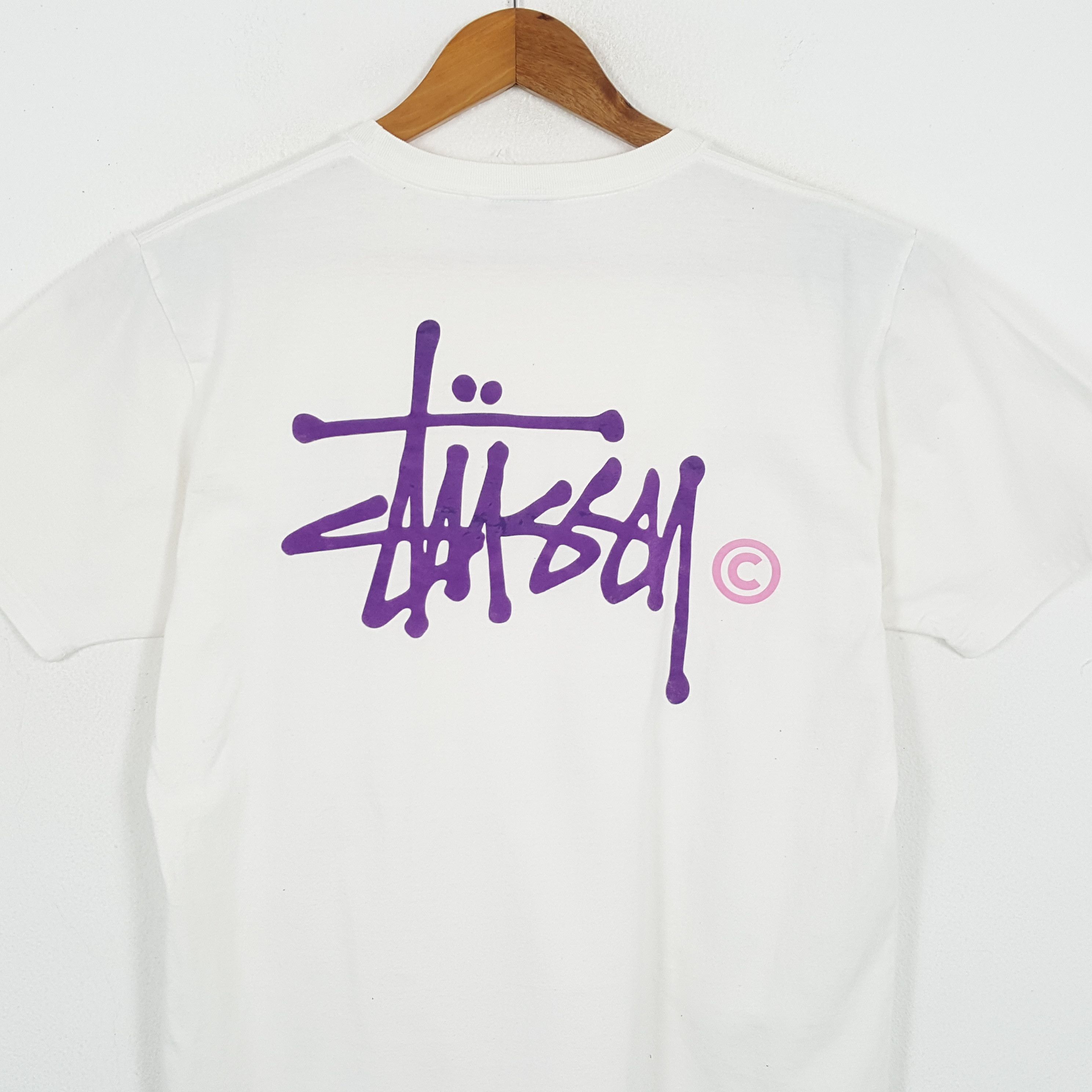 Stussy × Vintage Vintage STUSSY American Streetwear Skateboard Style T-Shirts Size US L / EU 52-54 / 3 - 2 Thumbnail