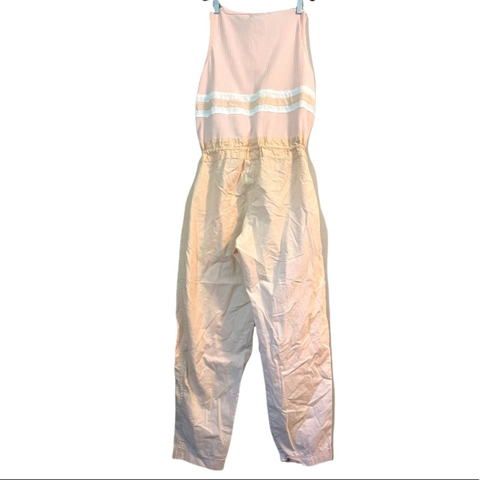 Vintage 80’s New Wave Pink Spice of Life Knit Jumpsuit Size 26" / US 2 / IT 38 - 2 Thumbnail
