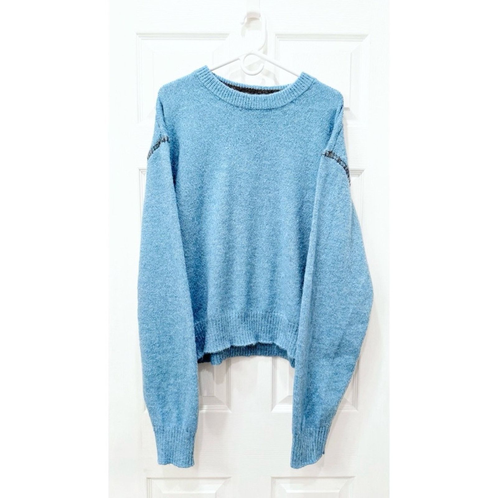Urban Outfitters Urban Outfitters Hudson Shrunken Crew Neck Sweater XL Size US XL / EU 56 / 4 - 1 Thumbnail