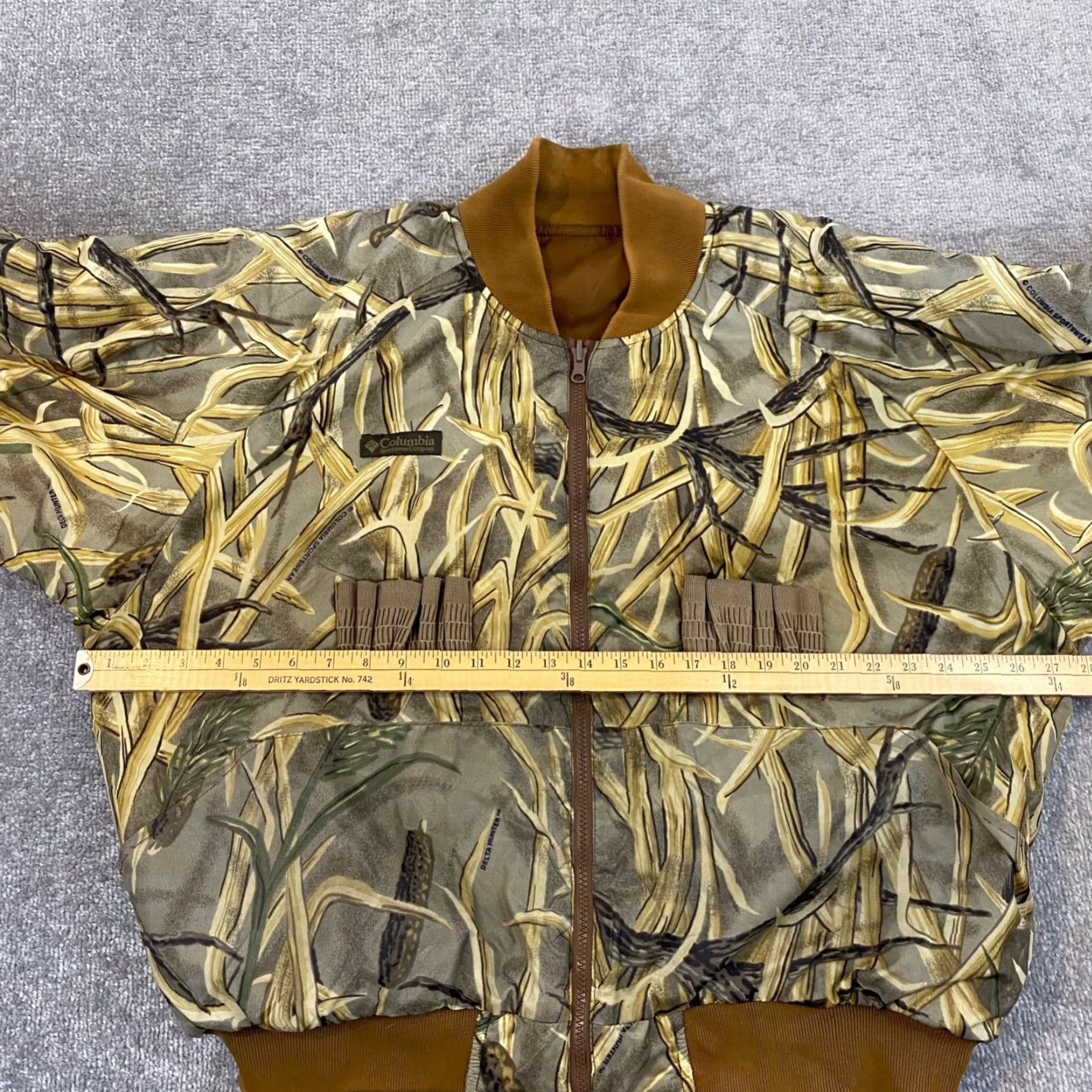Delta VINTAGE COLUMBIA Jacket Mens XL Interchange Reversible Delta Camo Hunting Coat Size US XL / EU 56 / 4 - 6 Thumbnail