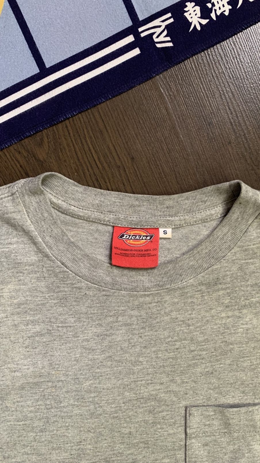Dickies DICKIES POCKET TEE (LIGHT GREY) Size US S / EU 44-46 / 1 - 2 Thumbnail