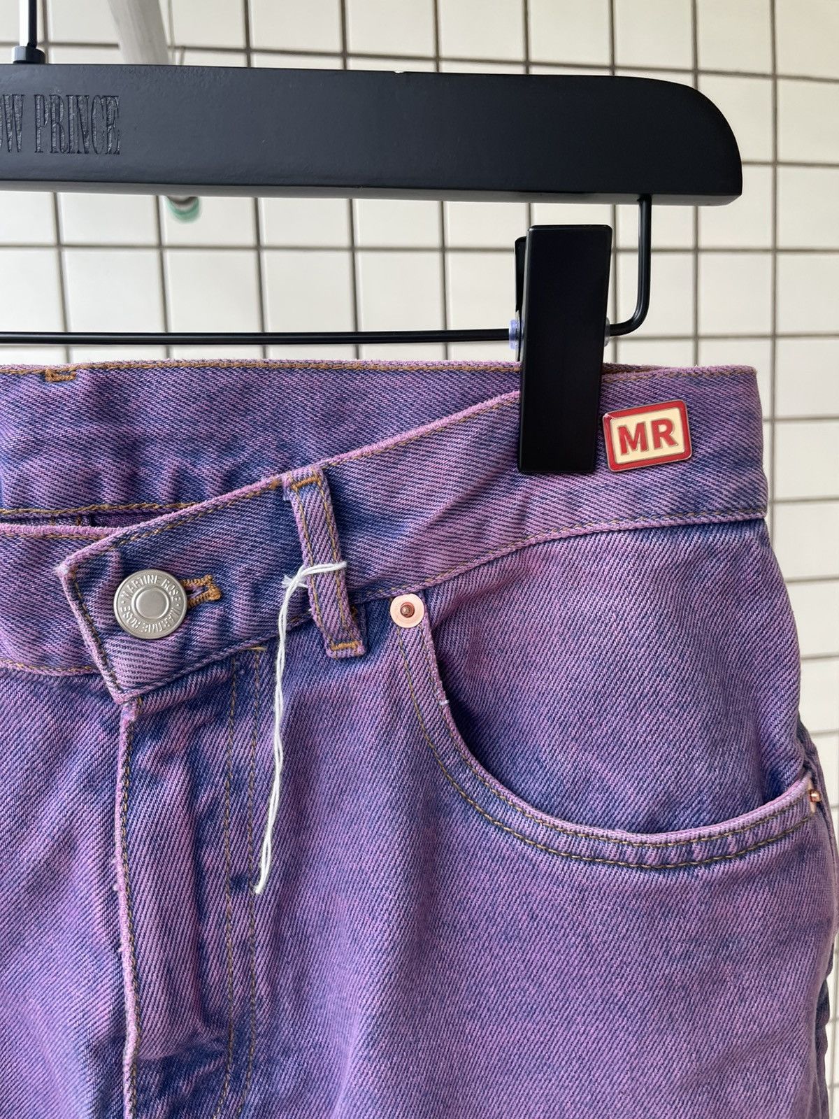 Martine Rose Martine rose purple washed jeans Size US 29 - 2 Thumbnail