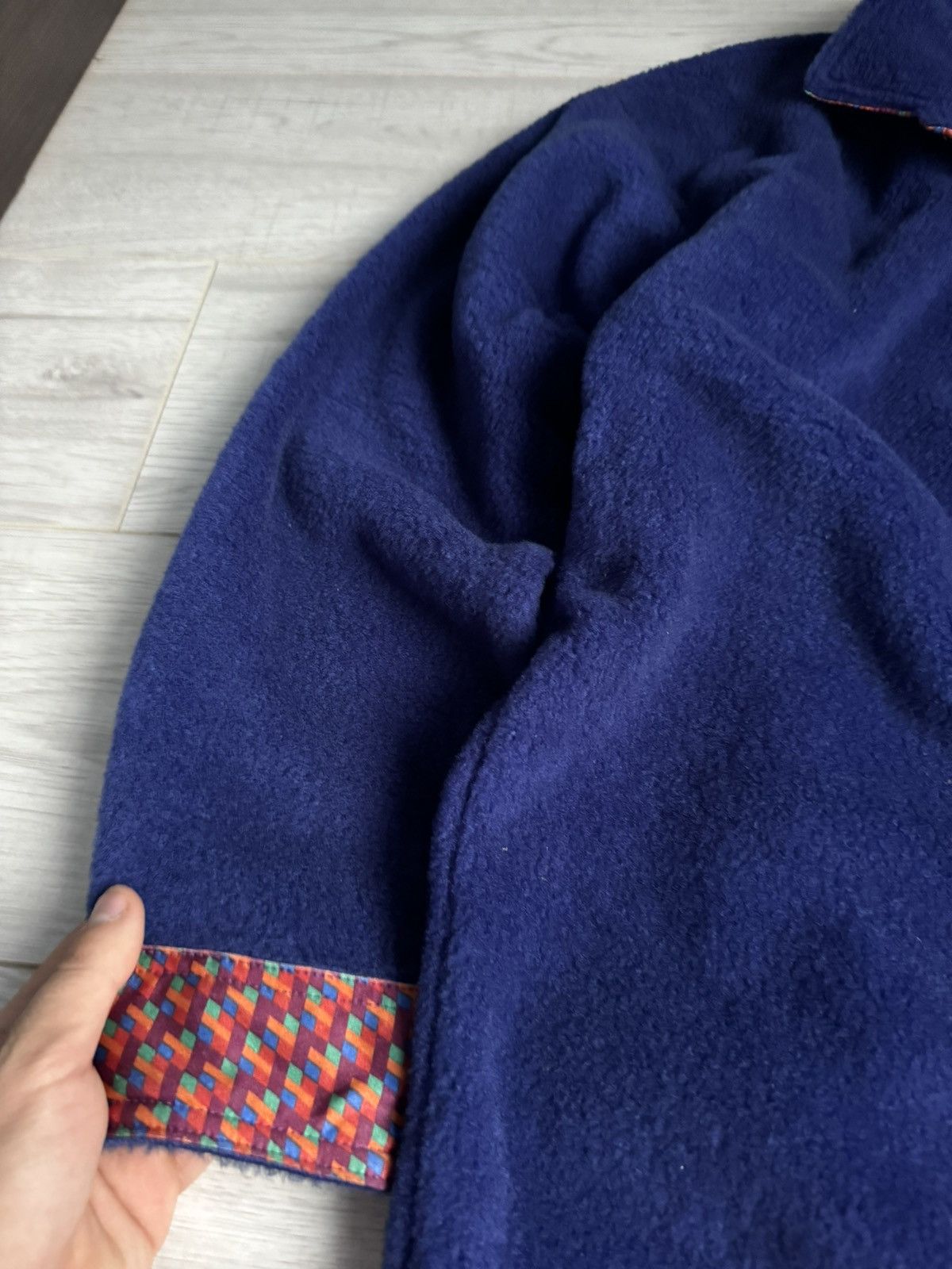 Helly Hansen × Vintage Vintage Outdoor Cozy fleece jacket 90’s Helly Hansen Size US L / EU 52-54 / 3 - 3 Thumbnail