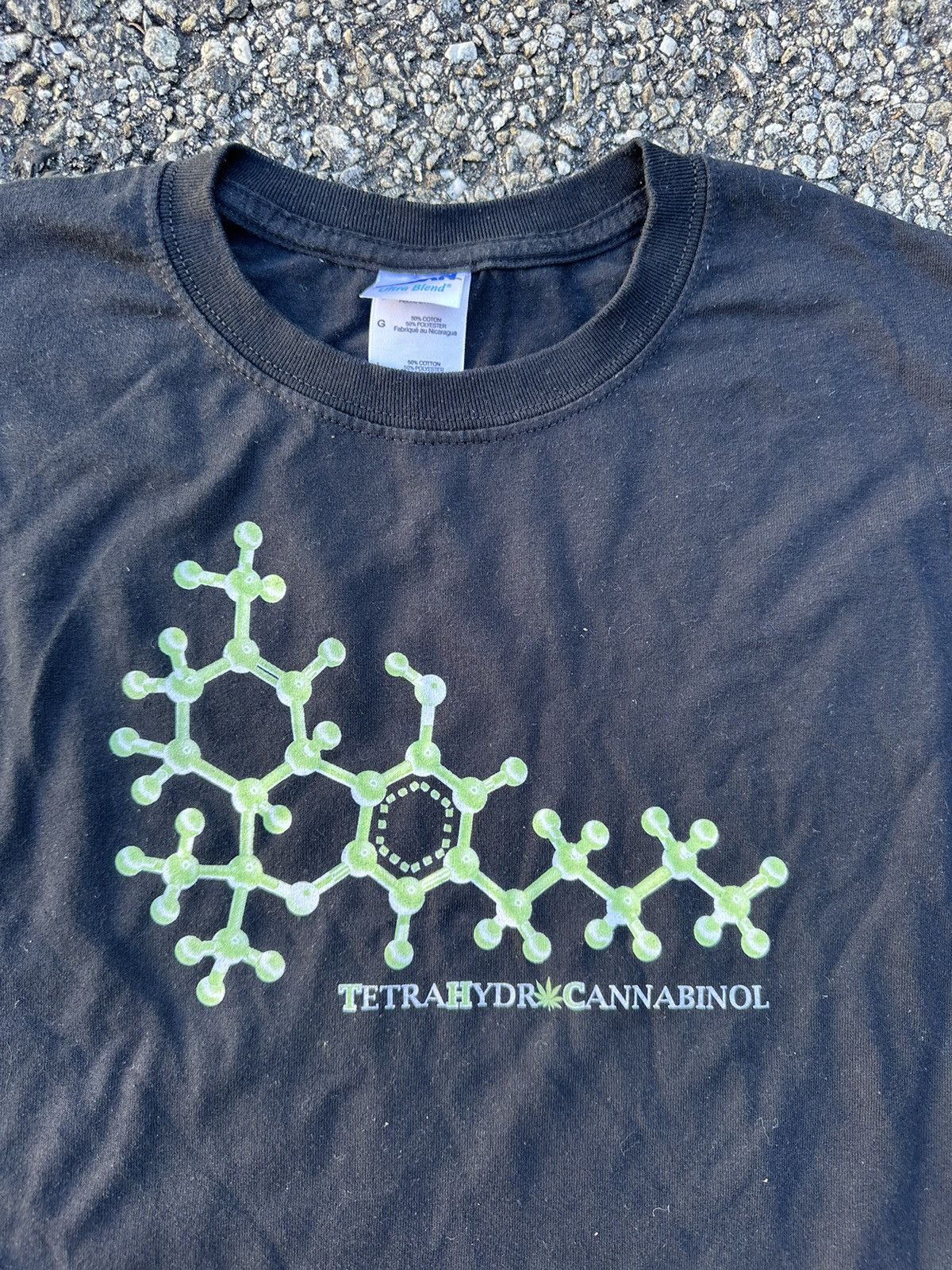 Japanese Brand Men’s T Shirt Tetra Hydra Cannabinol Cannabis Size US L / EU 52-54 / 3 - 5 Thumbnail