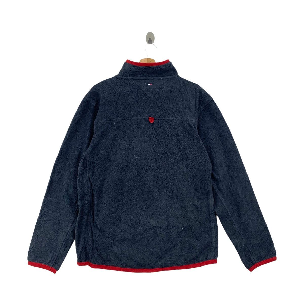 Tommy Hilfiger × Vintage Vintage TOMMY HILFIGER Small Logo Fleece Sweatshirt Pullover Size US L / EU 52-54 / 3 - 2 Thumbnail