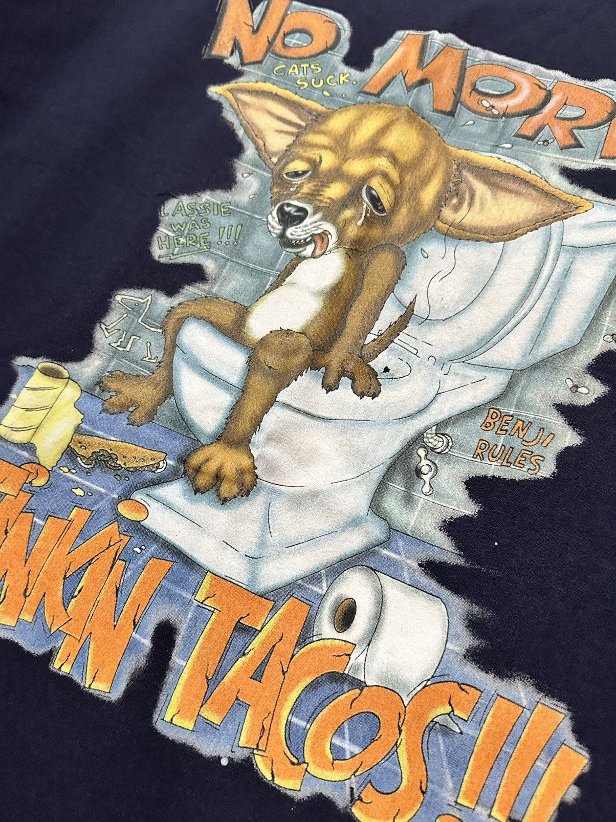 Other × Vintage Taco Dog shirt Size US XL / EU 56 / 4 - 3 Thumbnail