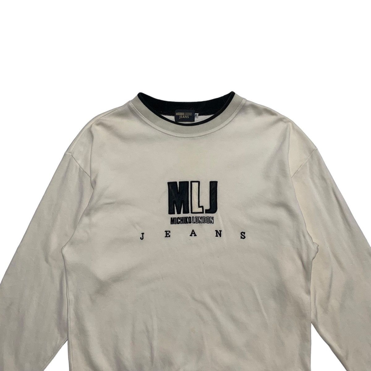 Michiko Koshino London Michiko London Jeans Big Logo Sweatshirt Size US S / EU 44-46 / 1 - 4 Thumbnail