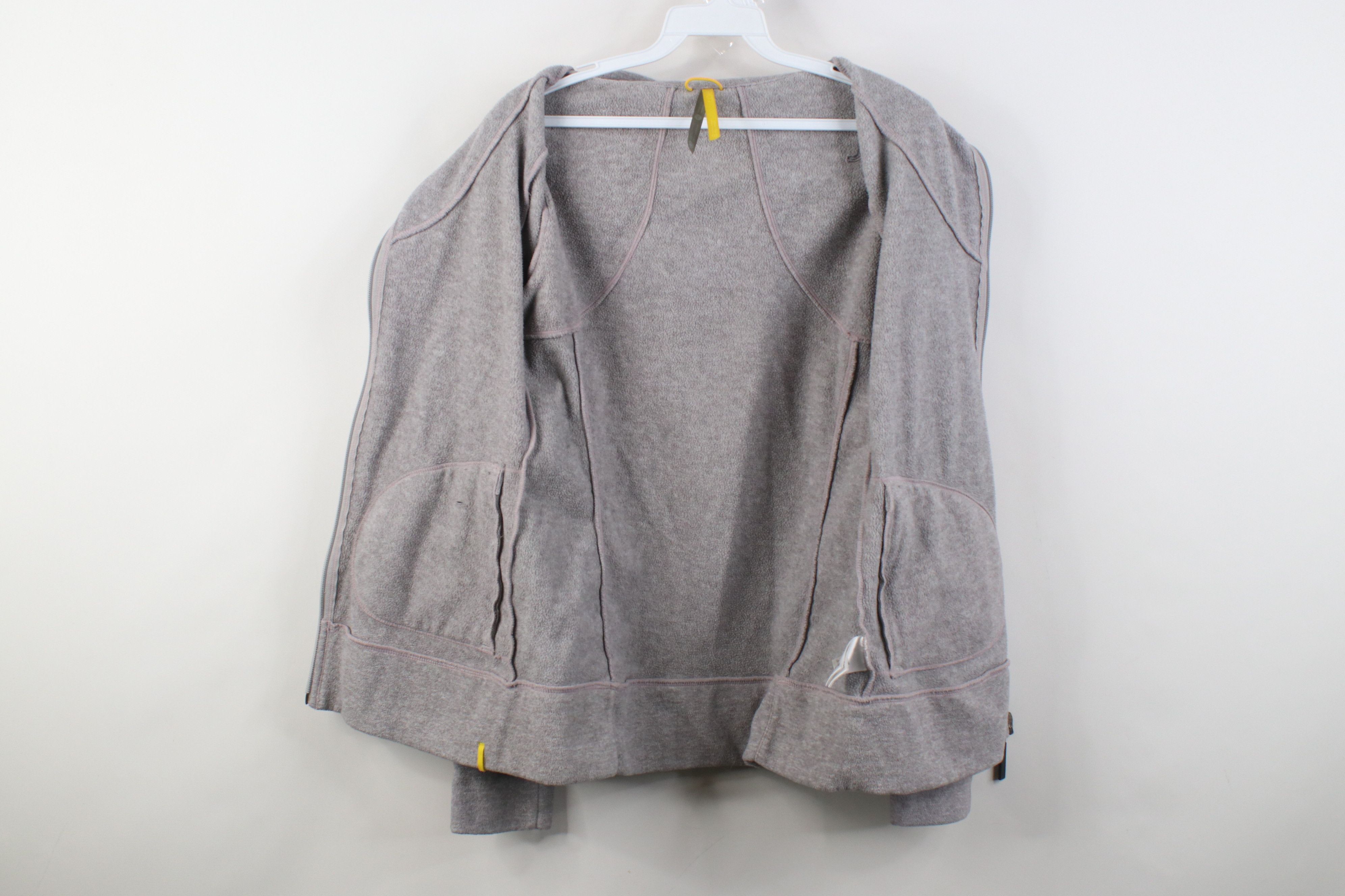 Vintage Lole Running Yoga Full Zip Jacket Light Purple Heather Gray Size M / US 6-8 / IT 42-44 - 10 Thumbnail