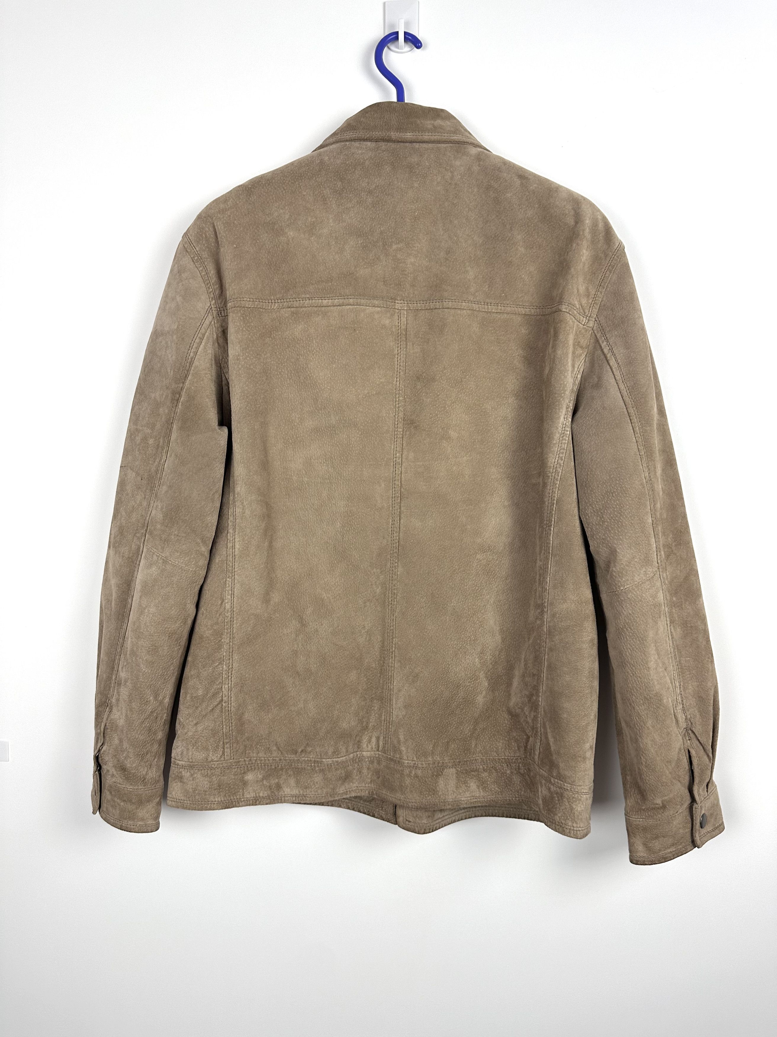 Vintage Vintage Avant Garde men biker boxy leather jacket Size US L / EU 52-54 / 3 - 6 Thumbnail