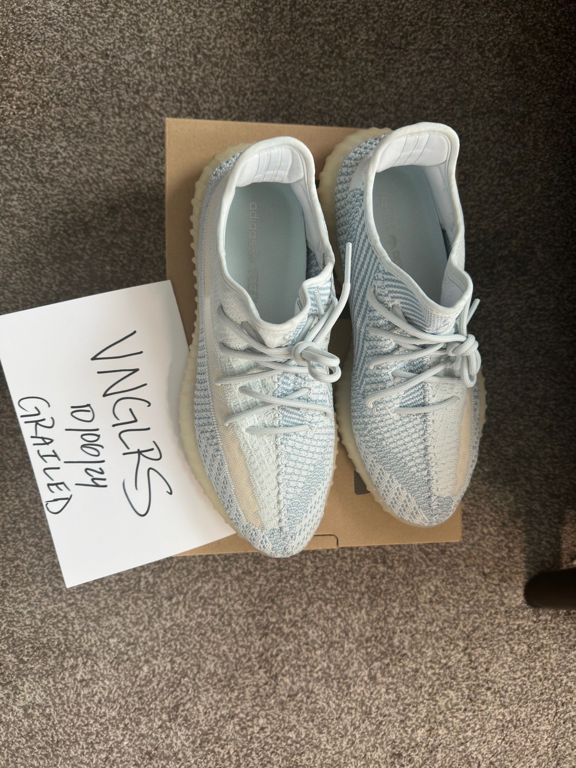 Adidas × Yeezy Adidas Yeezy Boost 350 V2Cloud White Size US 12 / EU 45 - 2 Thumbnail