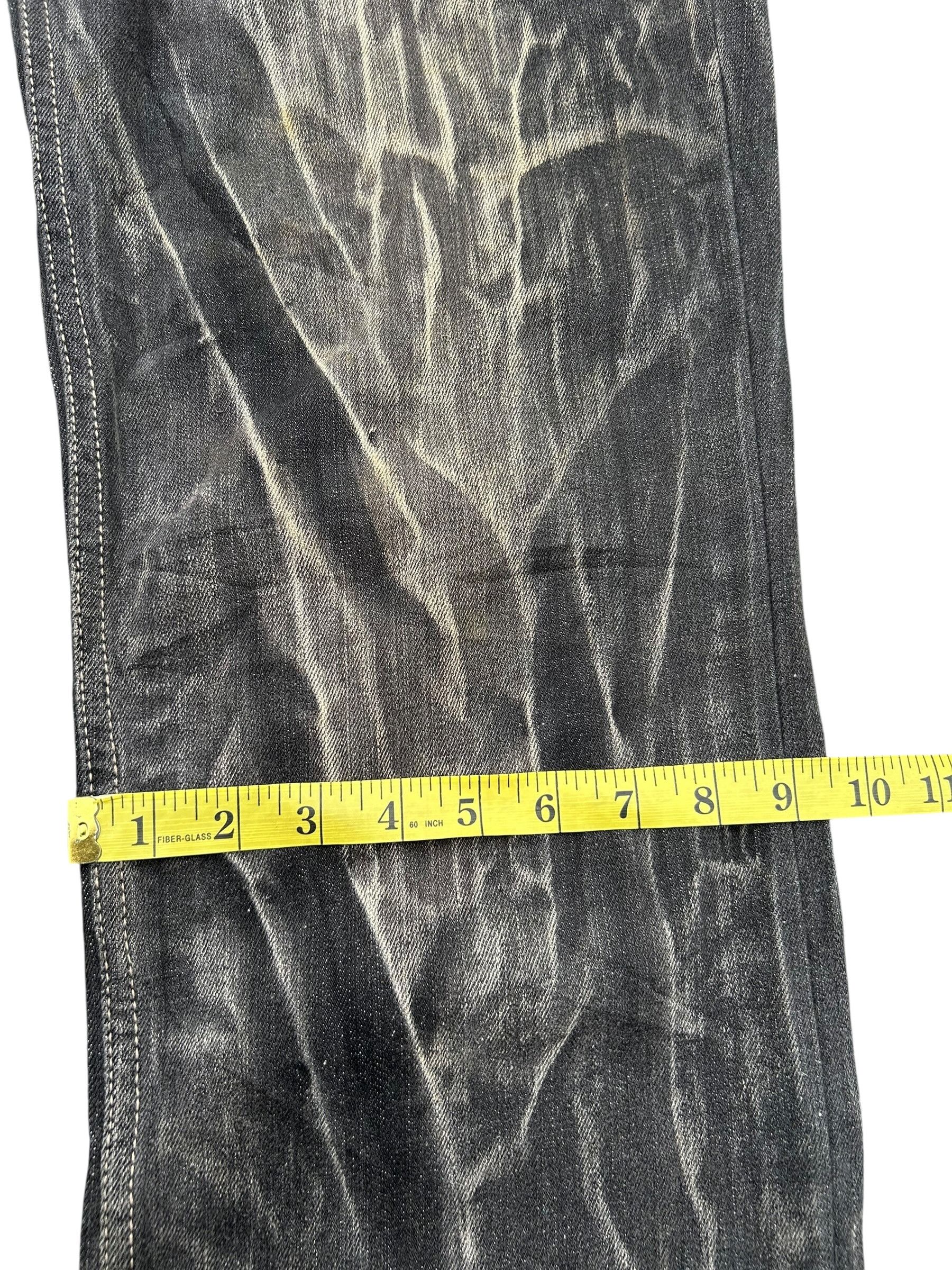 14th Addiction × If Six Was Nine × Le Grande Bleu (L.G.B.) Rare 🔥 NYLAUS Double Waist Japanese Punk Style Denim Jeans Size US 32 / EU 48 - 17 Thumbnail