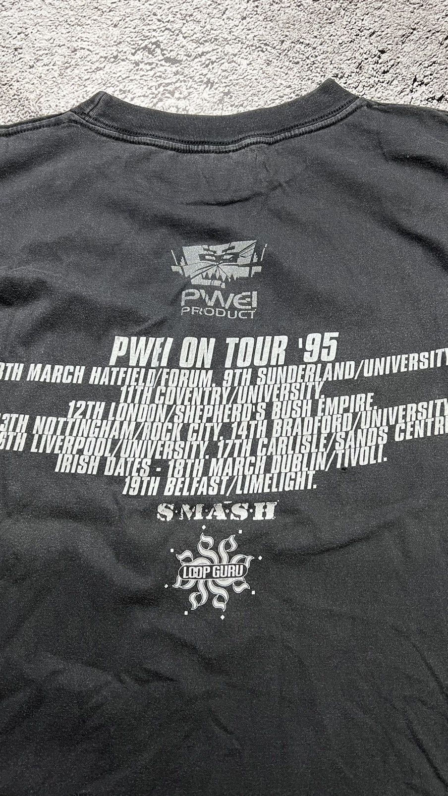Band Tees 1995 PWEI Pop will eat itself two fingers my friend tour tee Size US XL / EU 56 / 4 - 6 Thumbnail