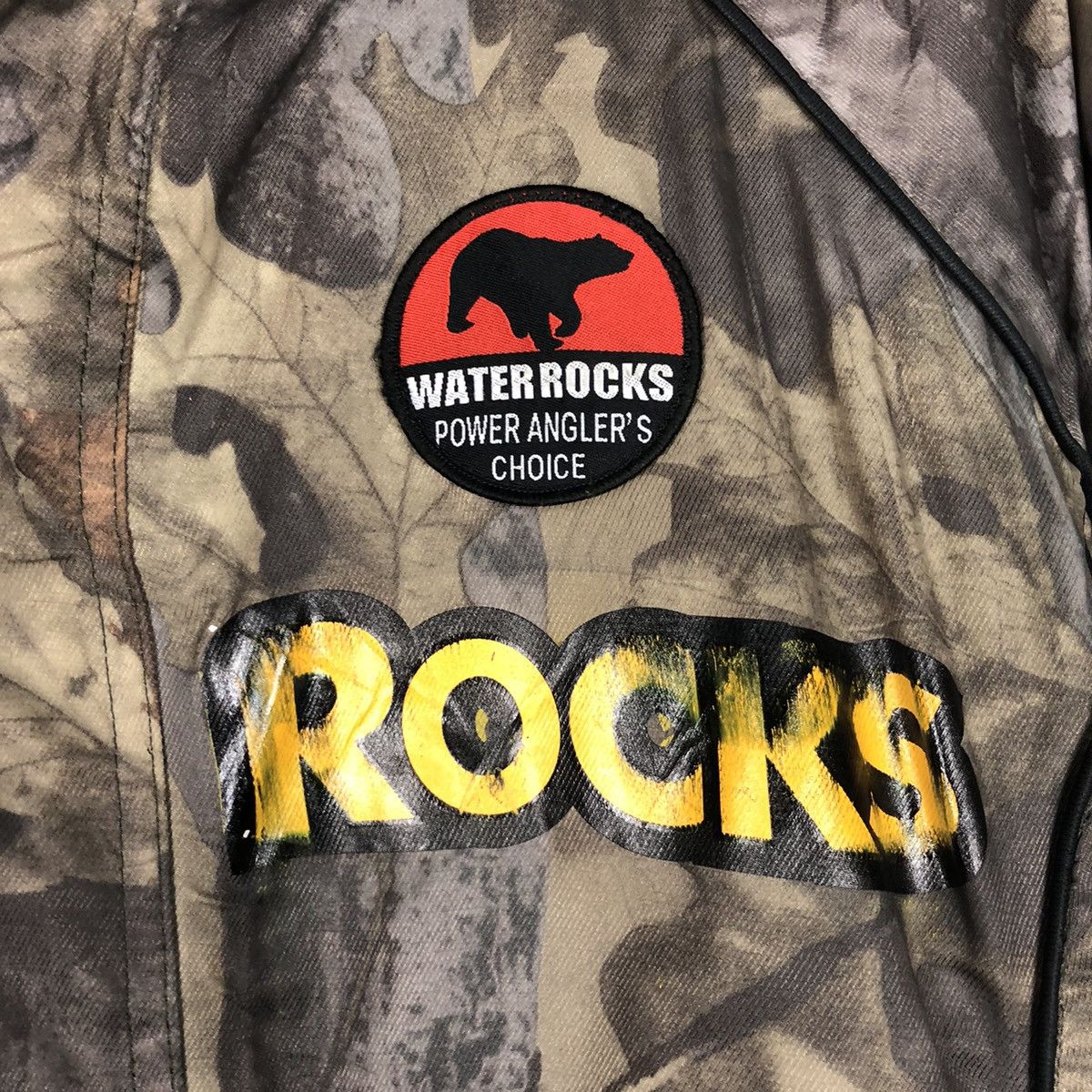 Vintage Vintage Water Rocks Camo tree Outdoor Jackets Size US M / EU 48-50 / 2 - 16 Thumbnail